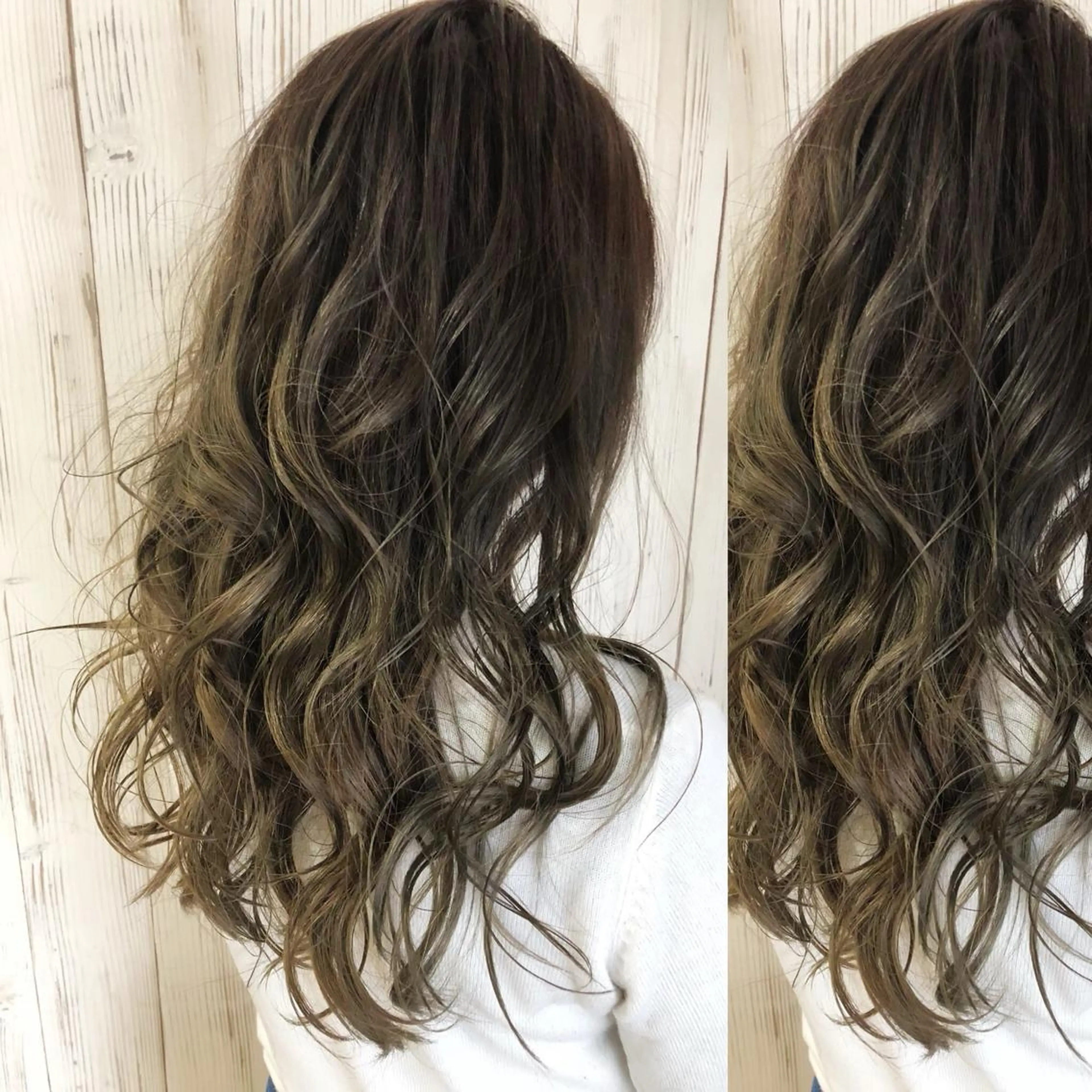 ロング カラー グラデーションカラー ヘアカラー ヘアサロンオスカー 岸和田蛸地蔵店のヘアスタイル