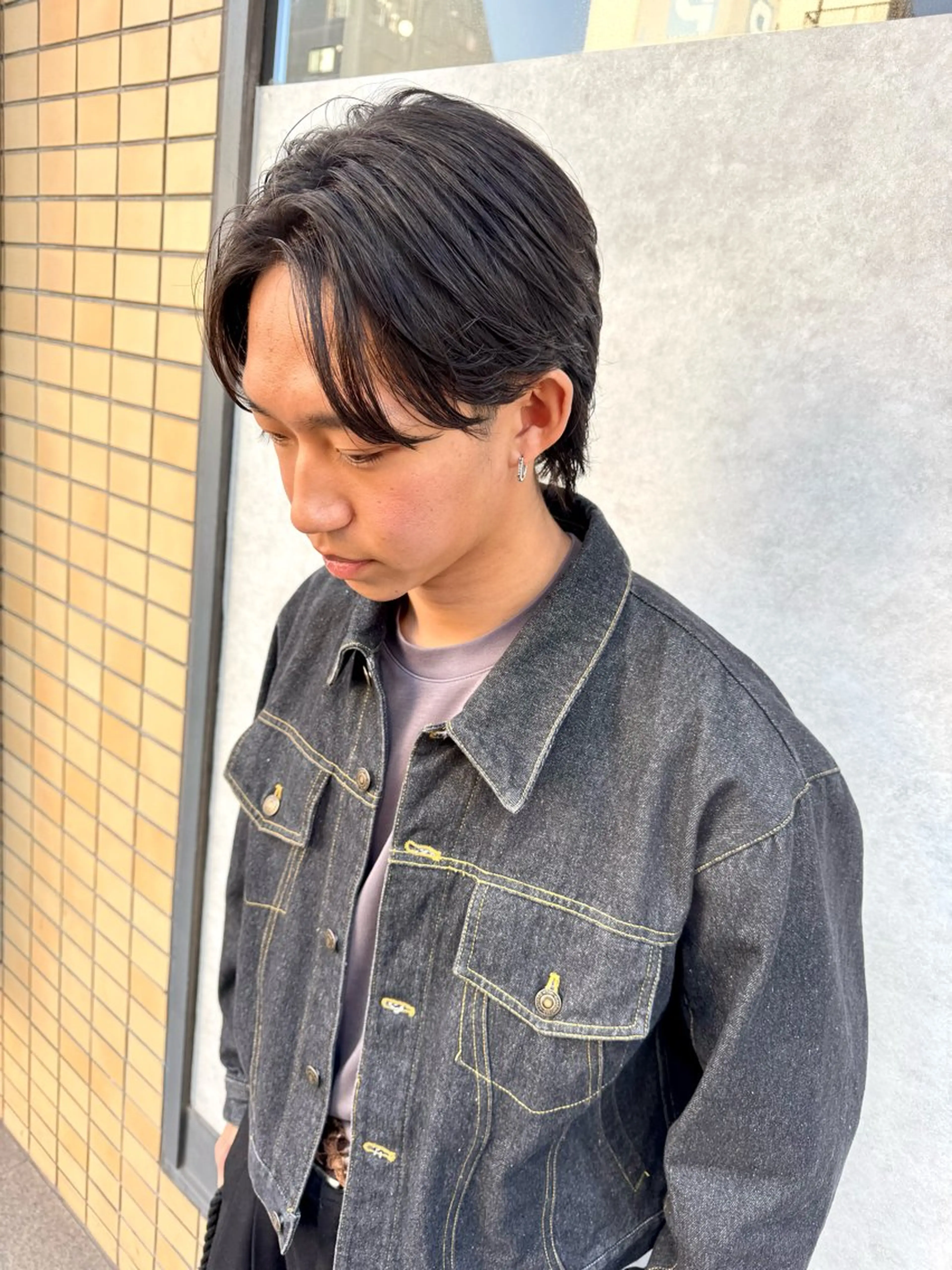 メンズ 米元 春奈のヘアスタイル