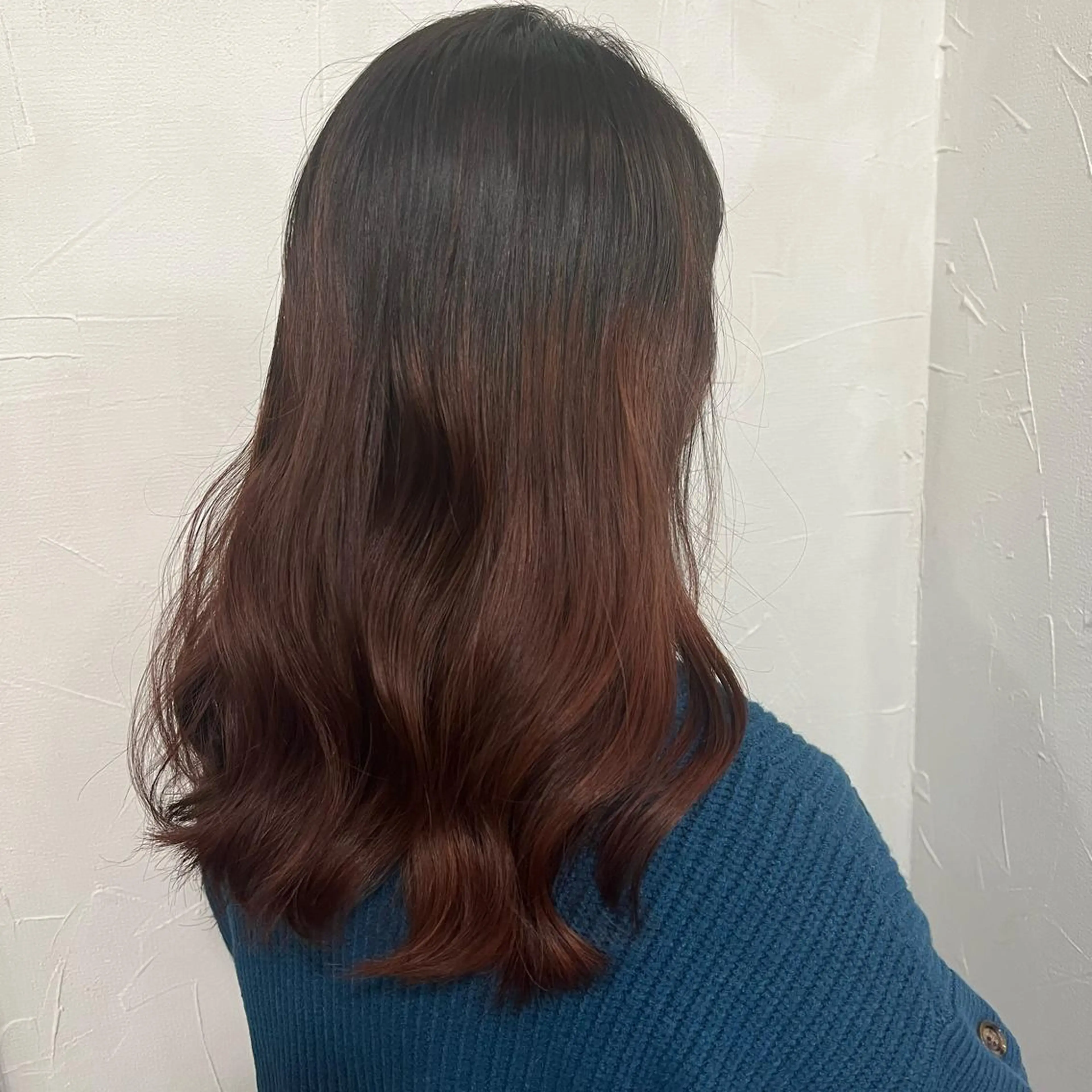 カラー ブラウンカラー グラデーションカラー レッドカラー 🎀Plaisir 《中野》 🎀マユのマツエク・マツパデザイン