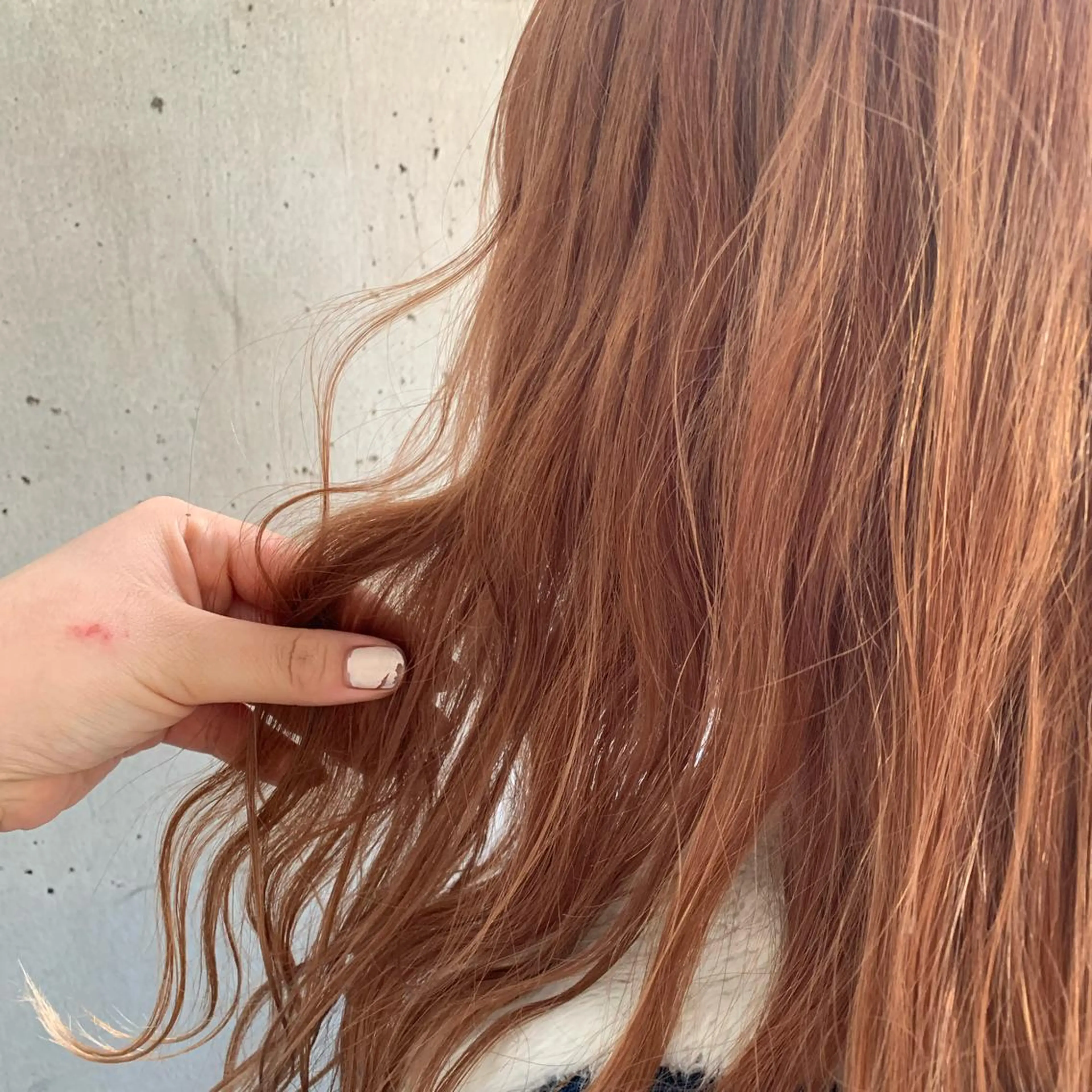 ロング カラー カット ヘアカラー トリートメント 井本 早紀のヘアスタイル