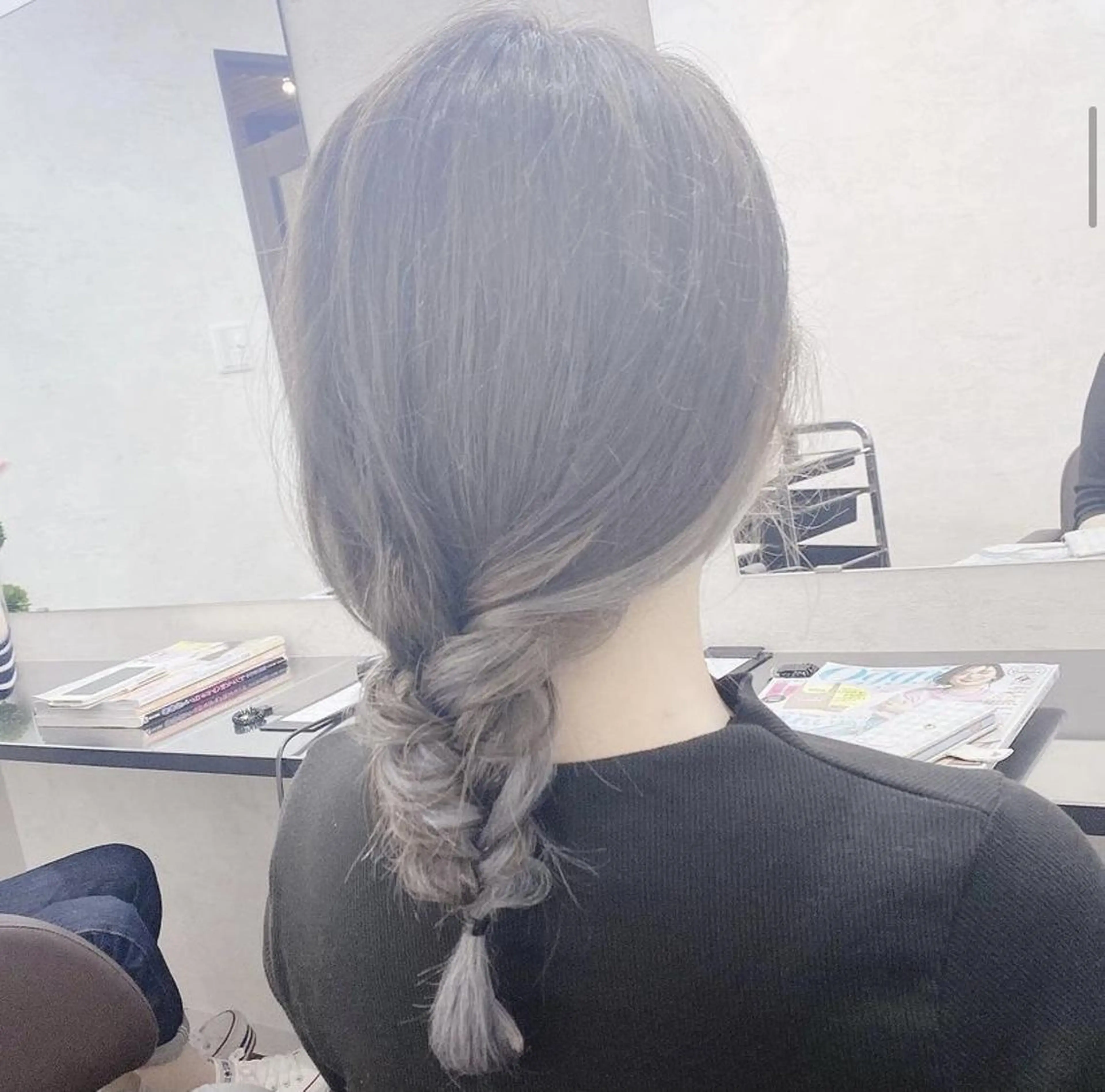 ロング カラー ヘアアレンジ 透明感カラー ハイライトカラー イルミナカラー ハイライト SAKA GUCHIのヘアスタイル