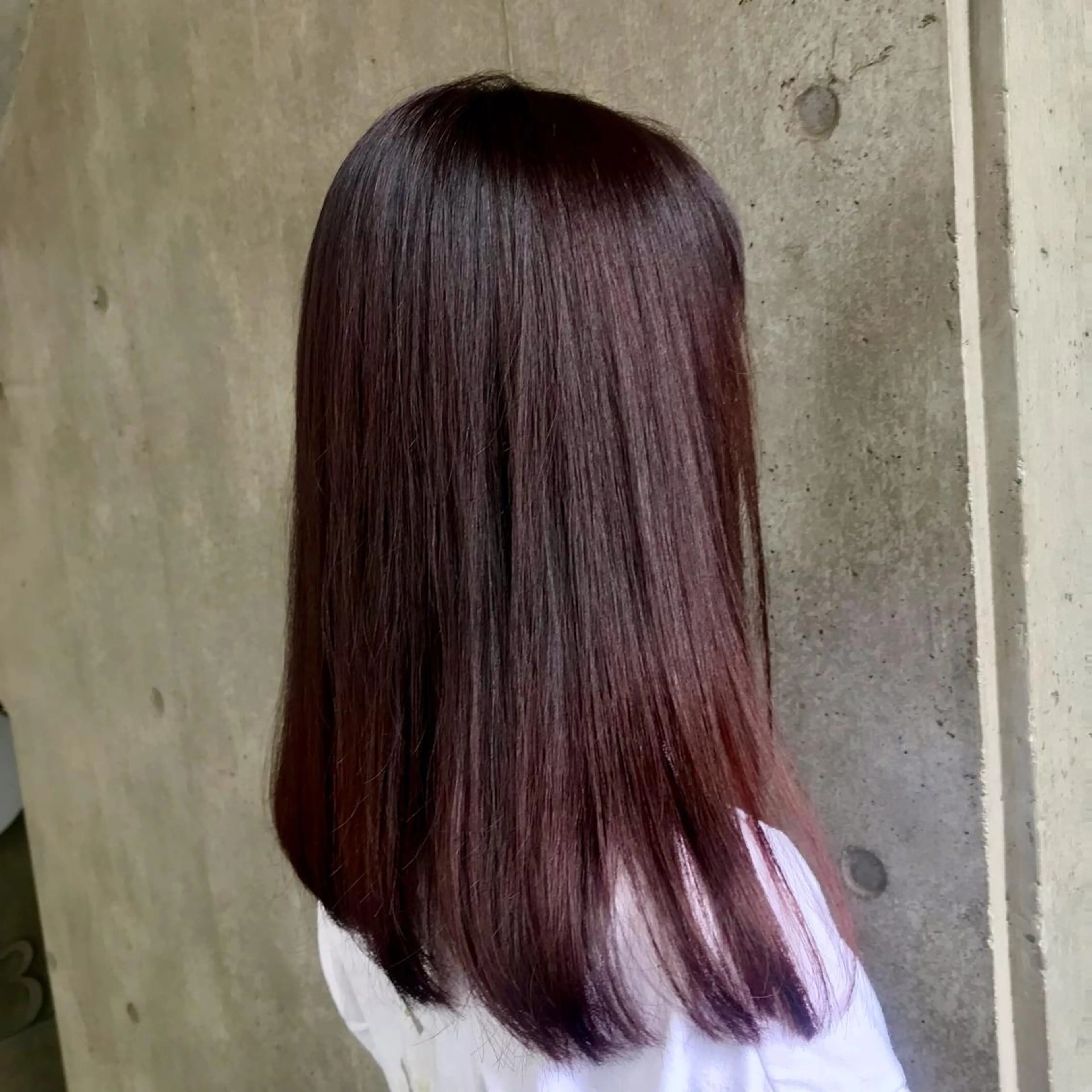 セミロング 松本平太郎美容室大宮店所属・もりたみかこ 美容師お休み中のヘアスタイル