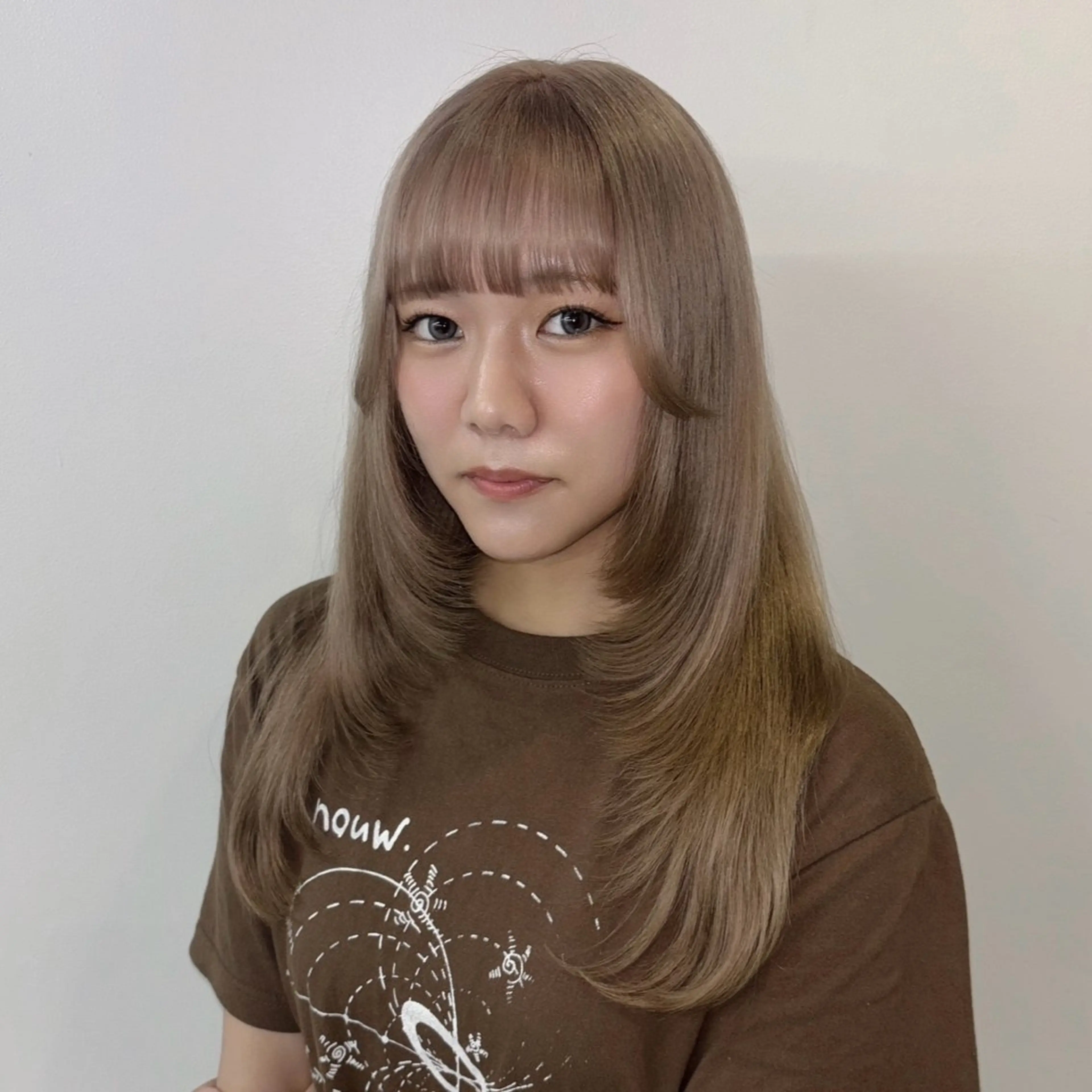 ロング カラー ヘアカラー Ren. 🦋デザインカラーのヘアスタイル