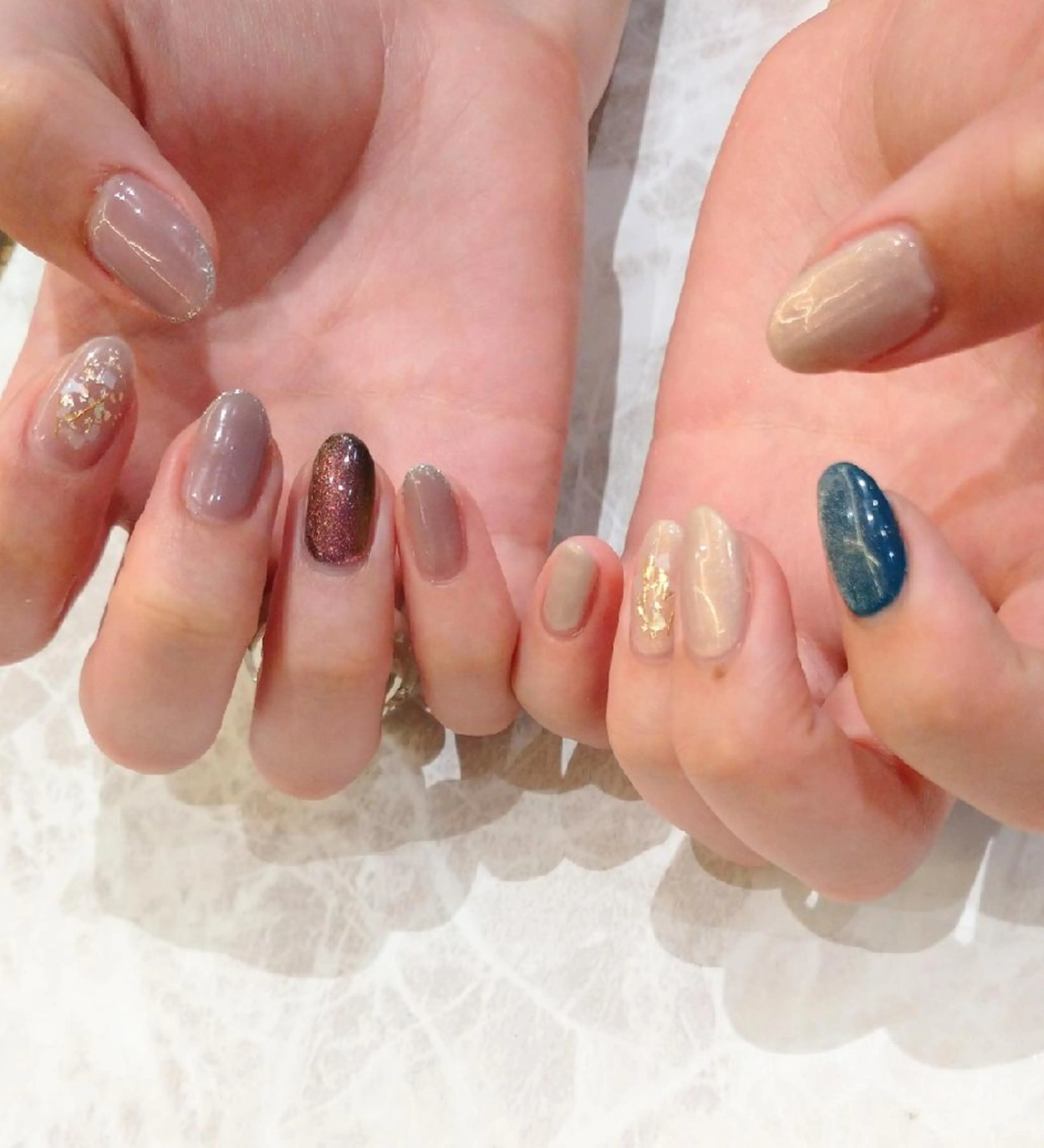 ネイル 會田 瑠衣のネイルデザイン