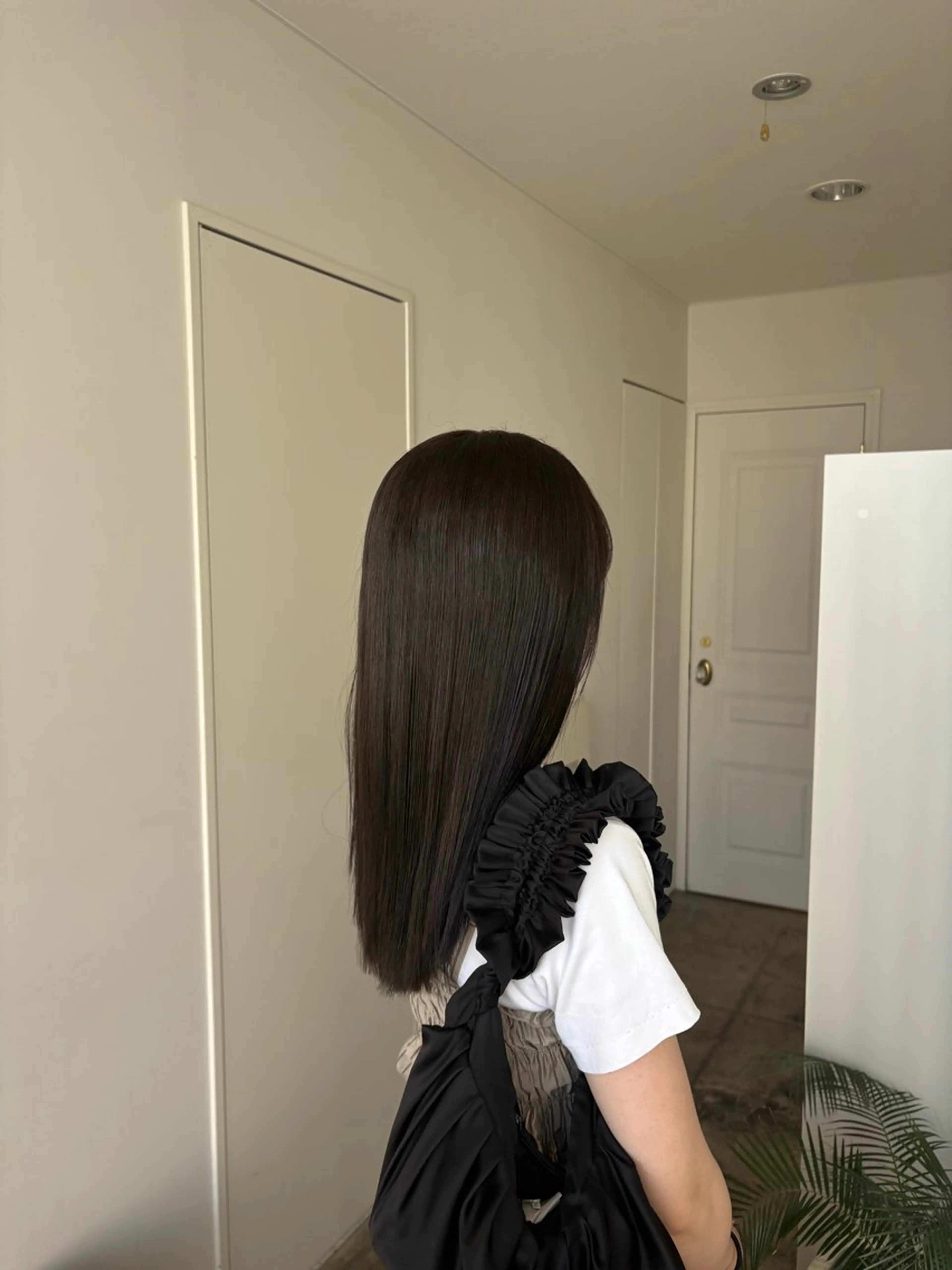 セミロング 大阪/梅田 ヨシノヒメカのヘアスタイル