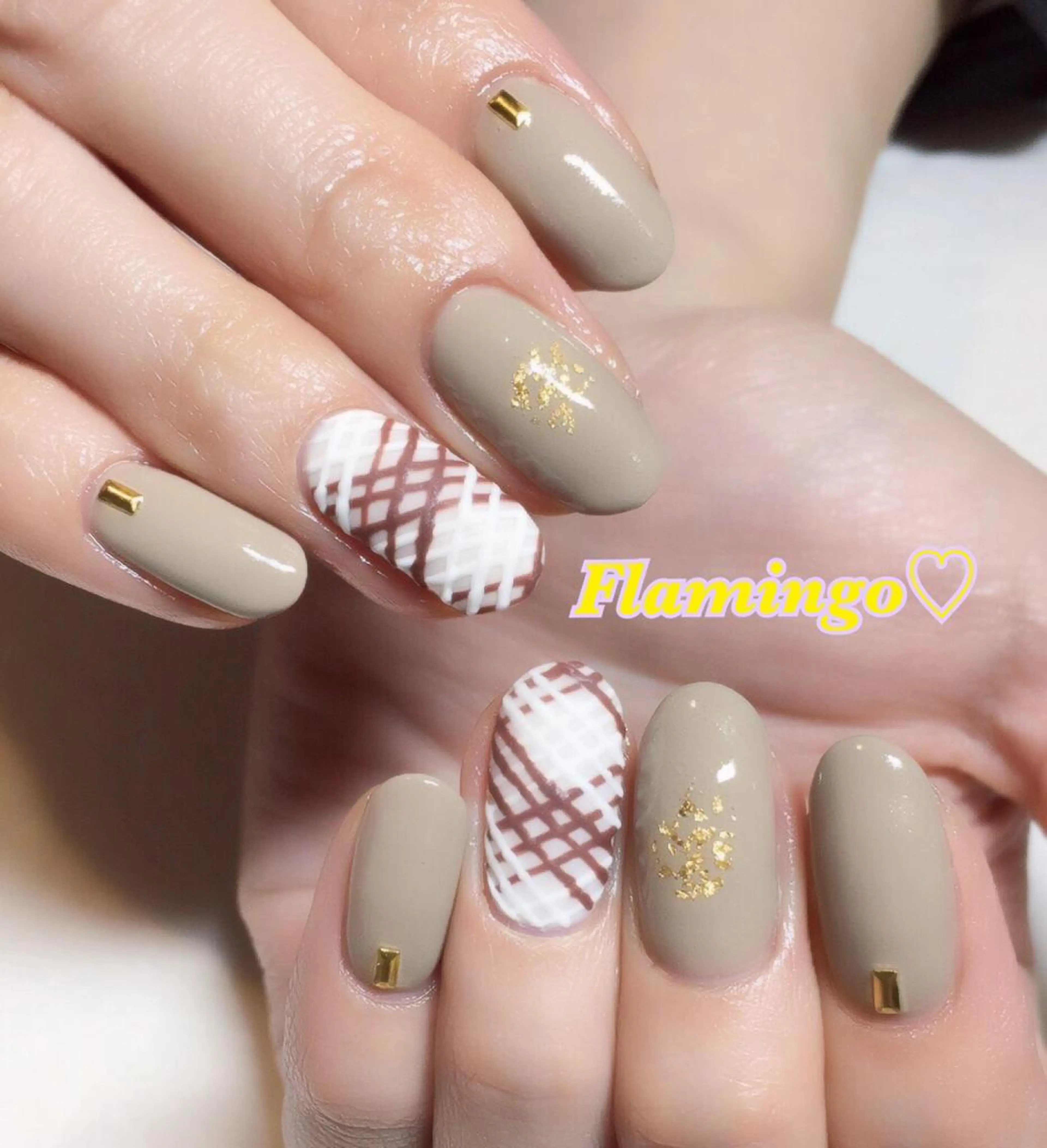 ネイル アートネイル 浮きにくいフィルイン ｜上品シンプルネイルのネイルデザイン