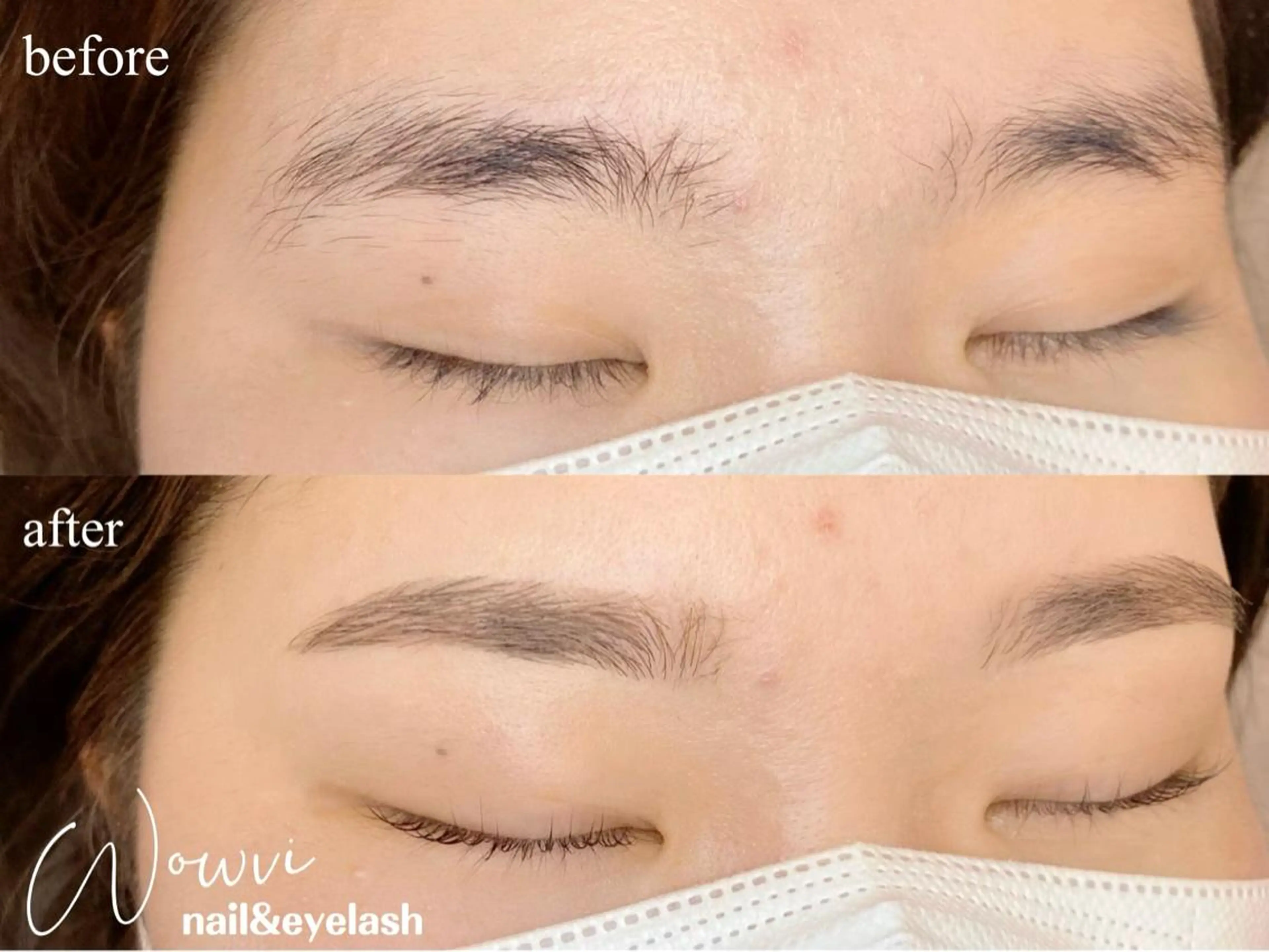 マツエク・マツパ アイブロウ juve.eyelash別府店所属・juve. amiのマツエク・マツパデザイン