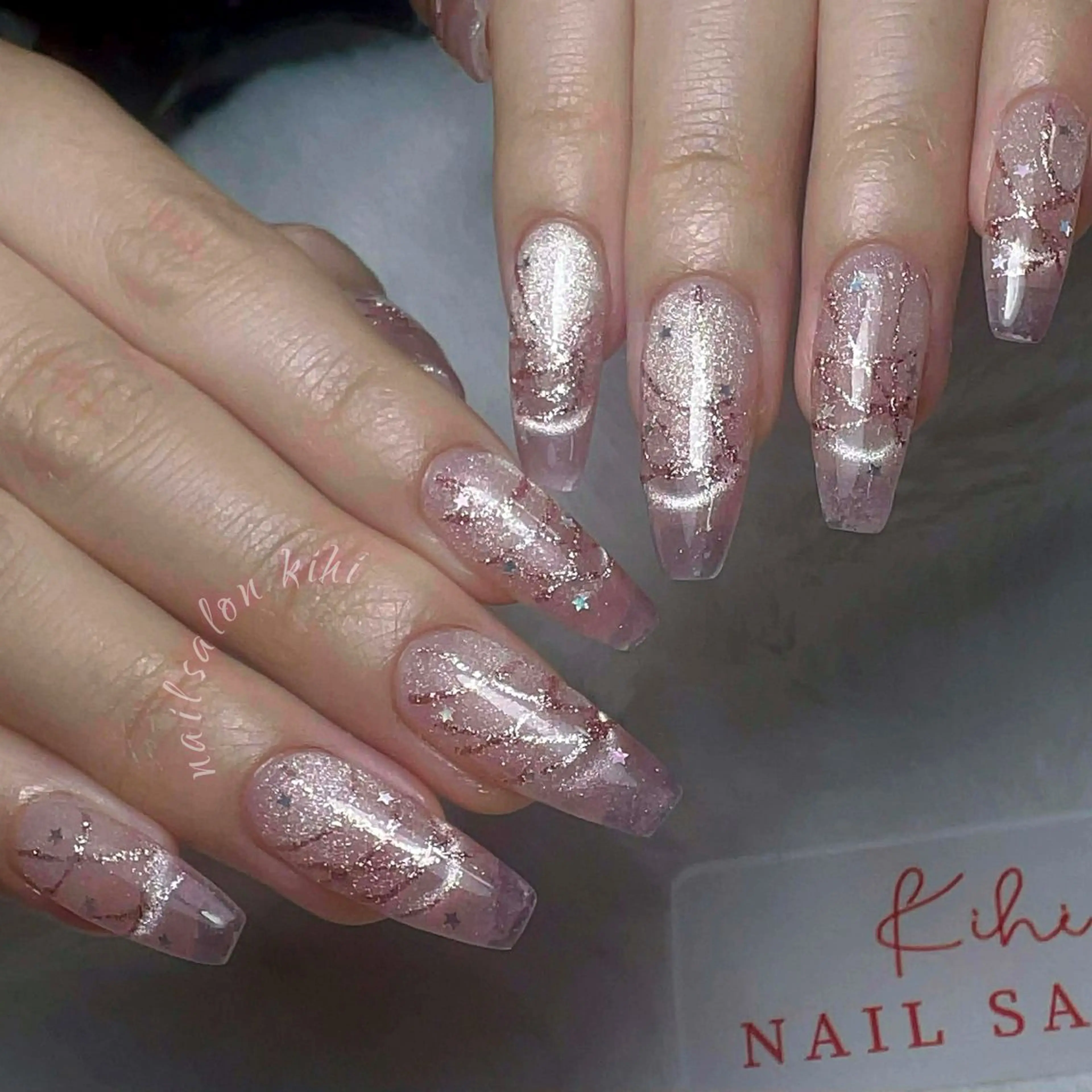 ネイル アートネイル フレンチネイル ジェルネイル グラデーション 韓国ネイル ハンドネイル 💕鈴木ユリ パラジェル/オフ無料のネイルデザイン