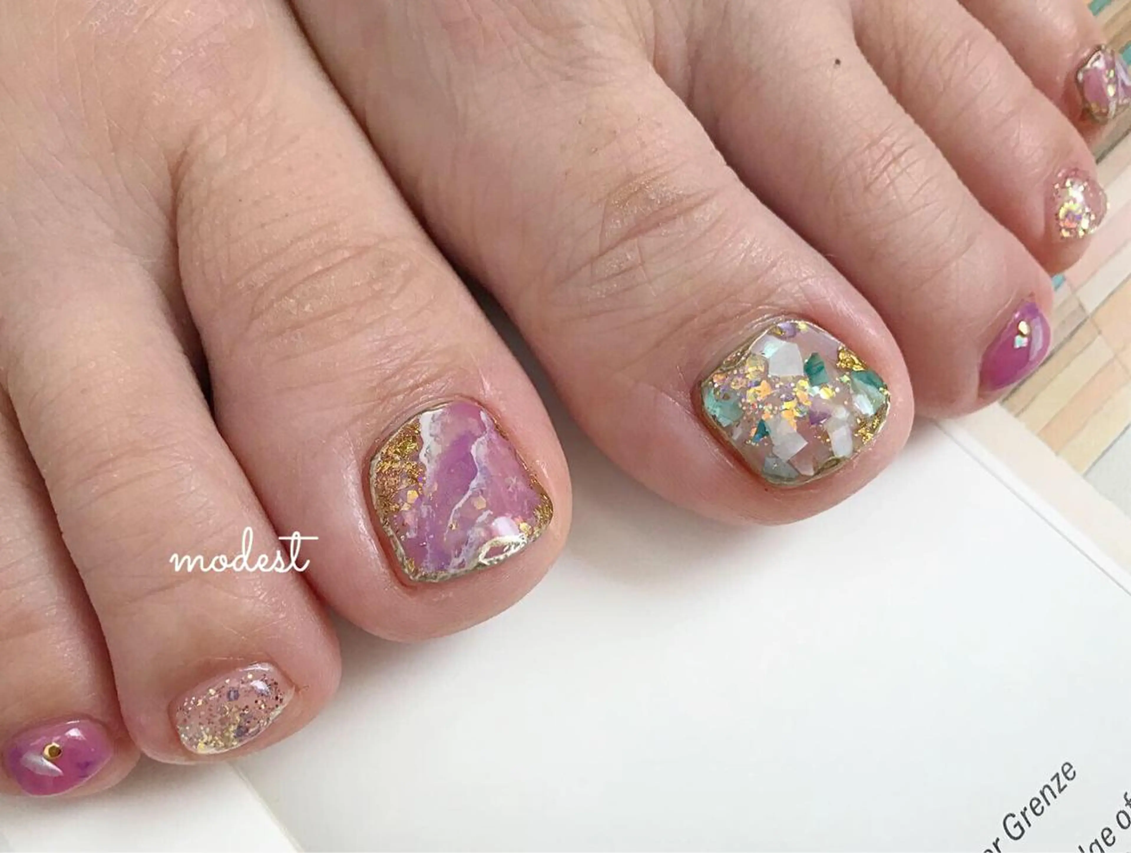 ネイル 久田 悠佳のネイルデザイン