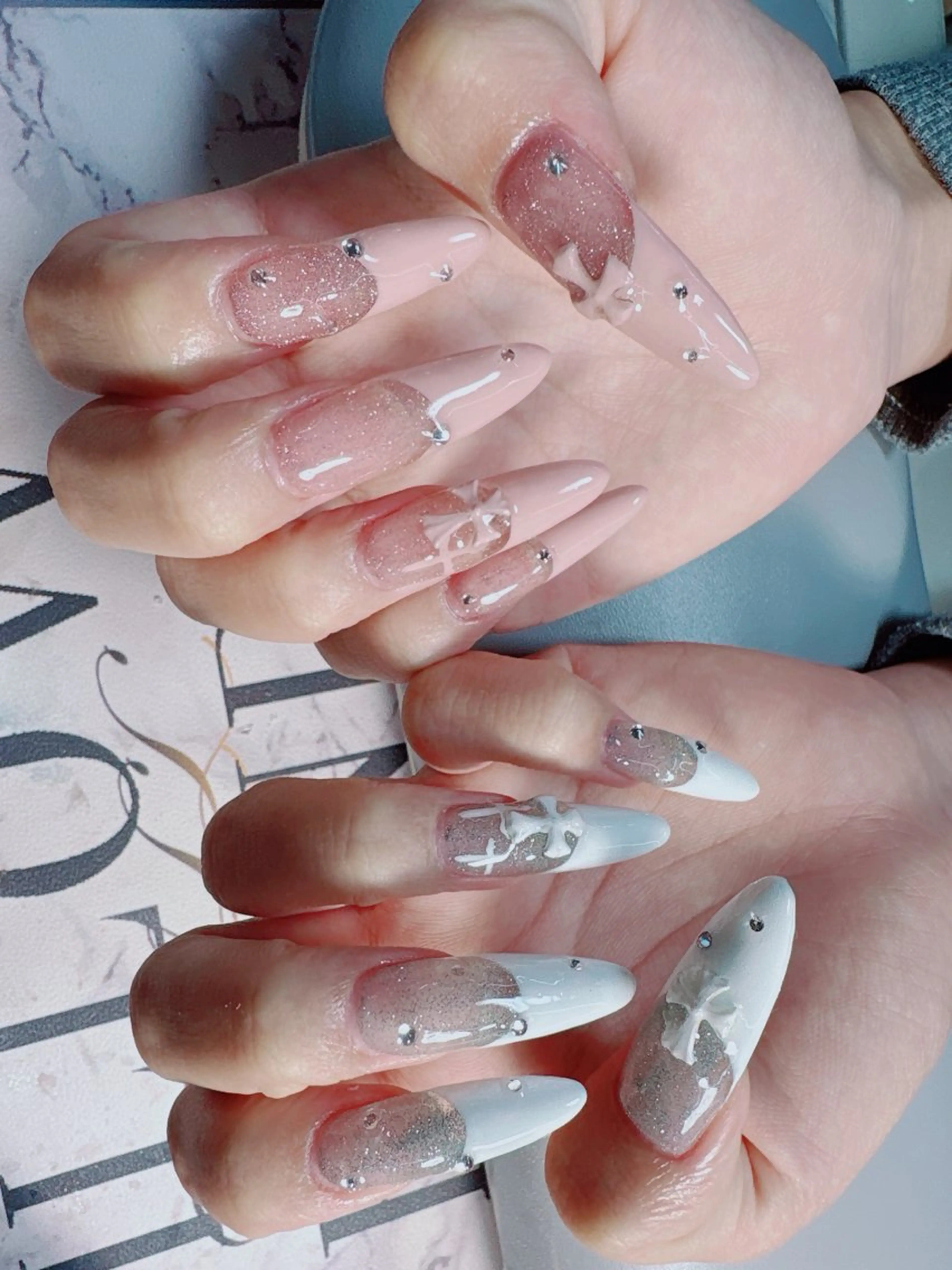 ネイル ハンドネイル Yuxi Beauty salon 【ユーシィー ビューティ サロン】所属・ユーシーネイルサロン 池田公園店のネイルデザイン