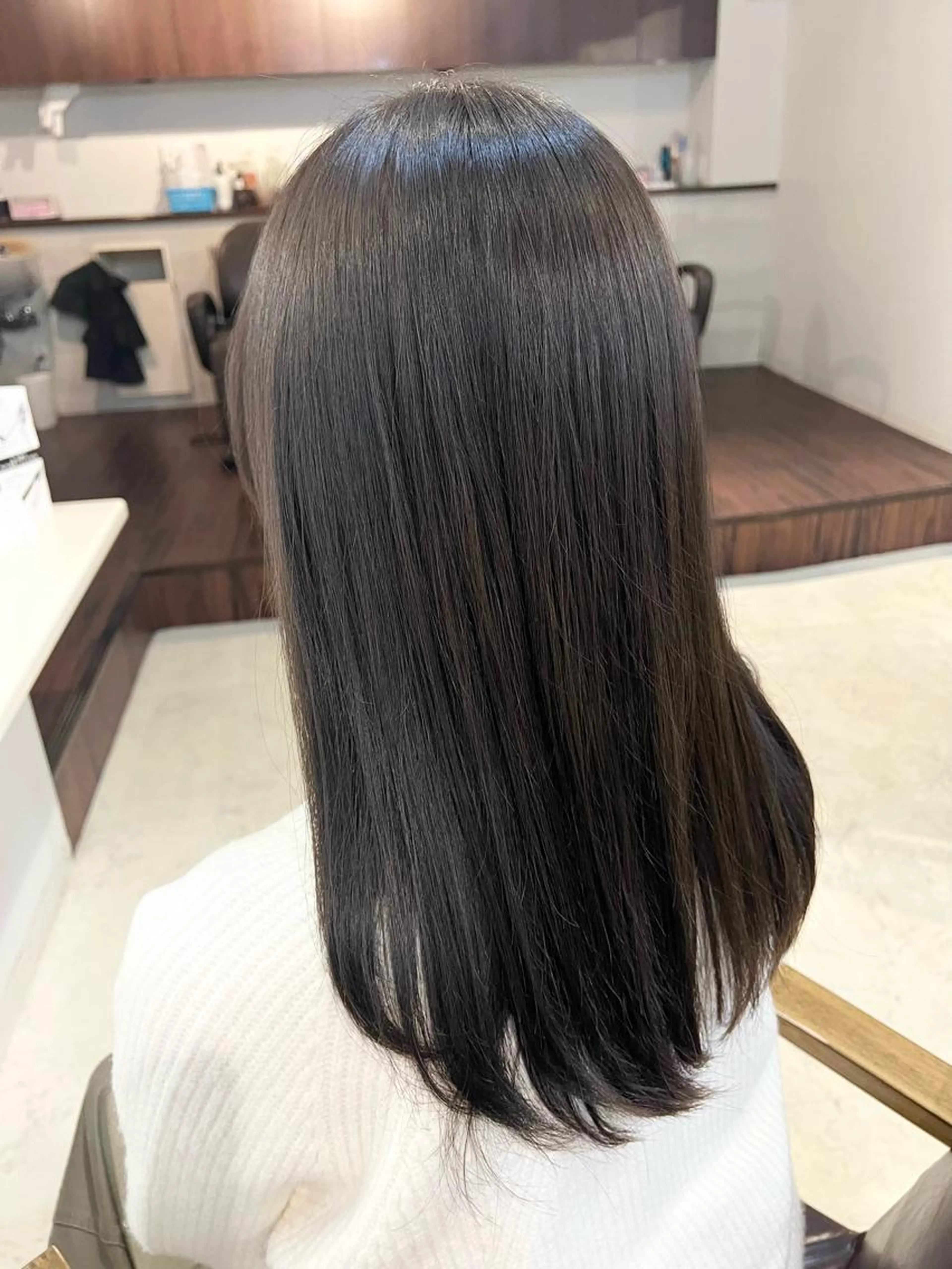 ✨🐳縮毛矯正+カット+3stepトリートメント🐳✨¥13200の写真