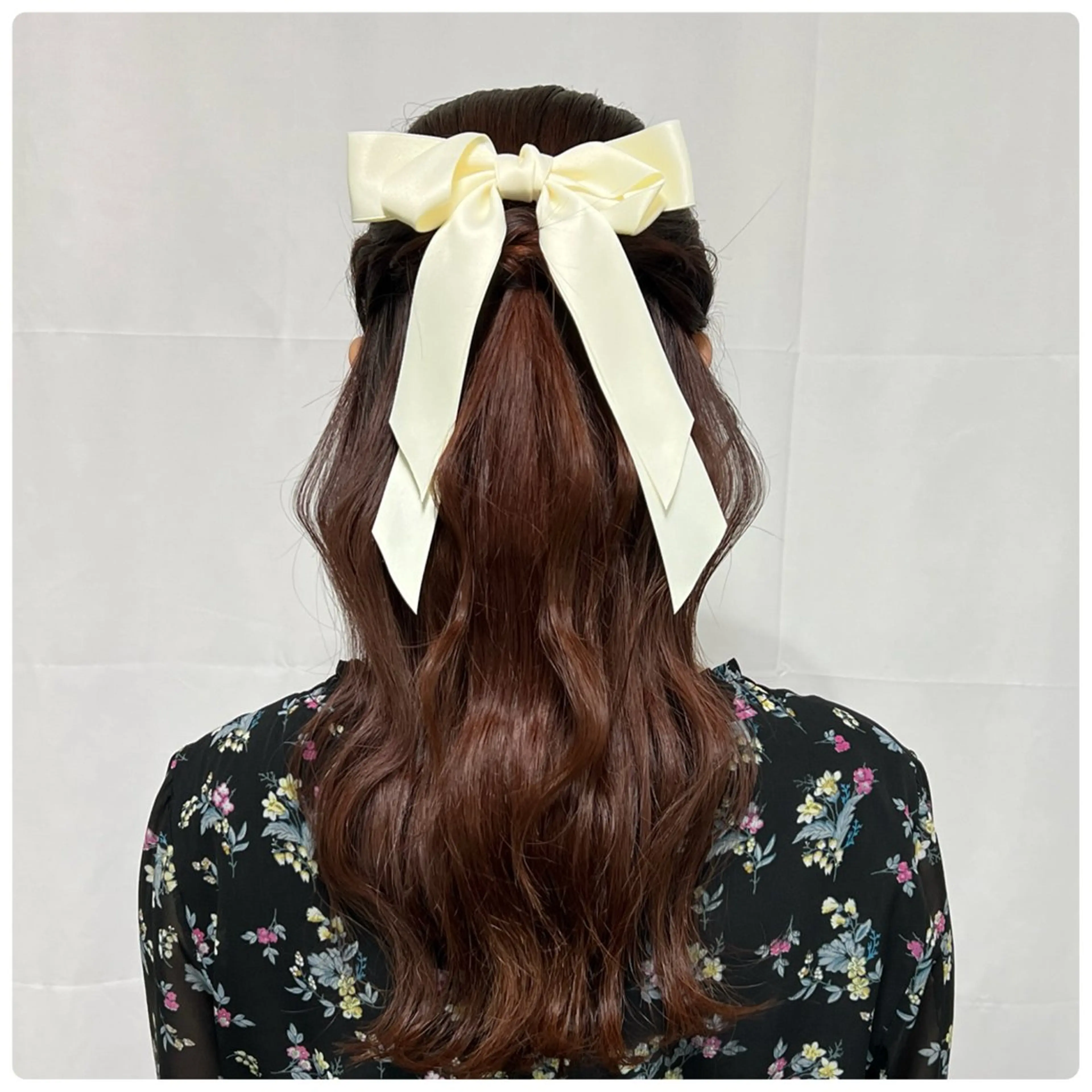 ヘアアレンジ ハーフアップ ヘアセット CHATEAU TERRACE所属・似合うヘアメイク🪞 CHATEAUのヘアスタイル