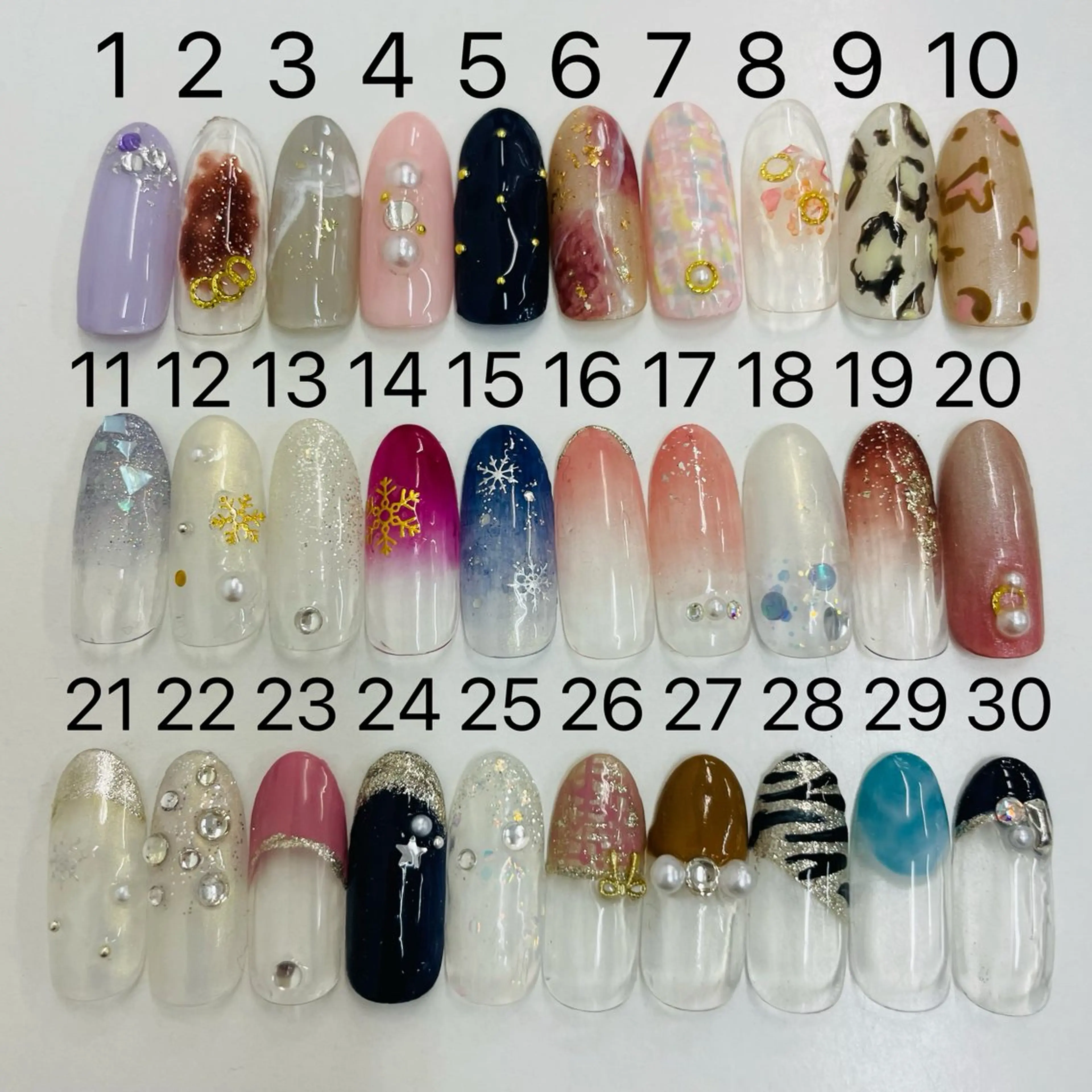 ネイル セプトアカデミー はらだのネイルデザイン