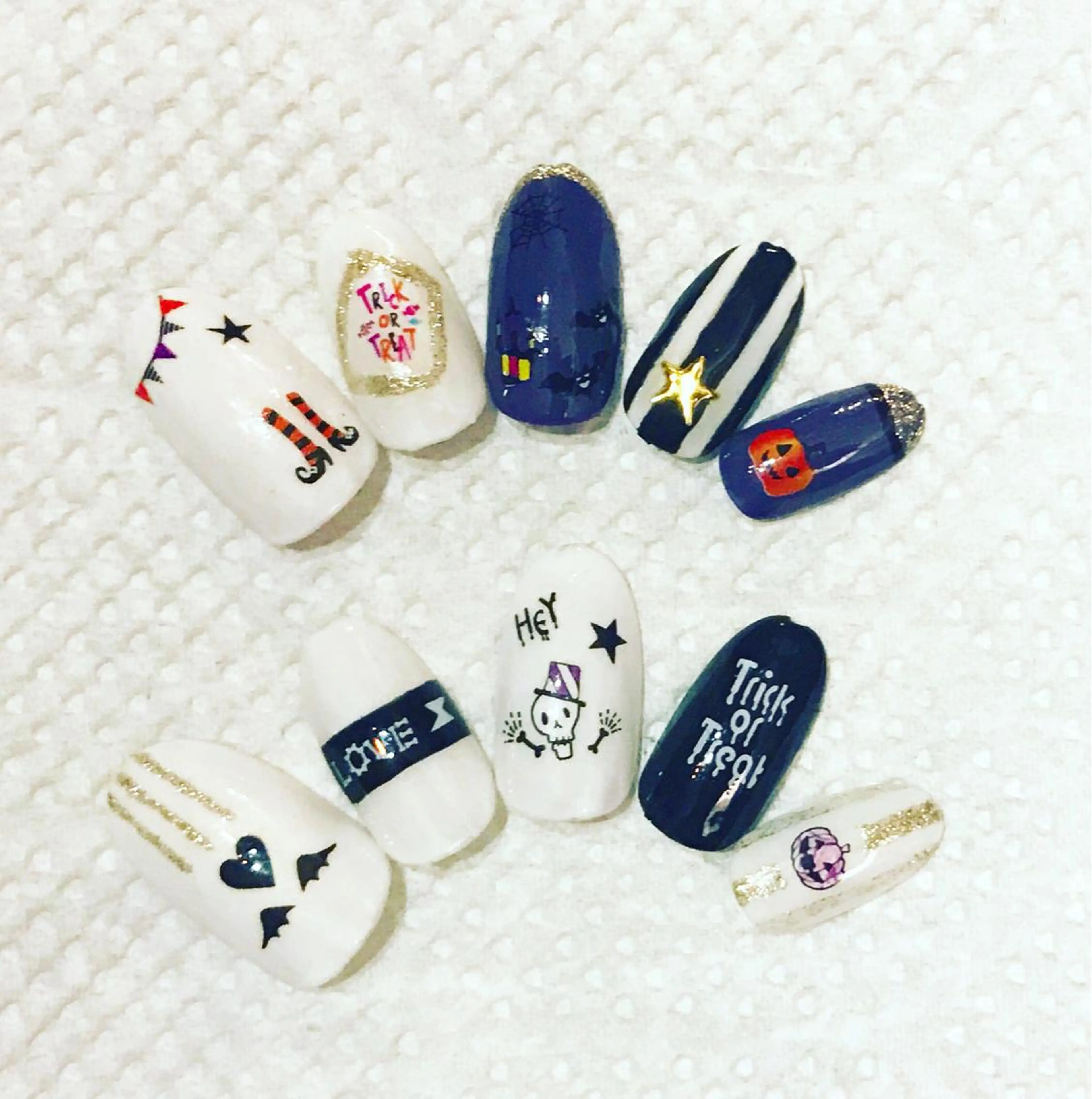 ネイル ジェルネイル ハロウィン mmagicca. 【 まじか. 】のヘアスタイル