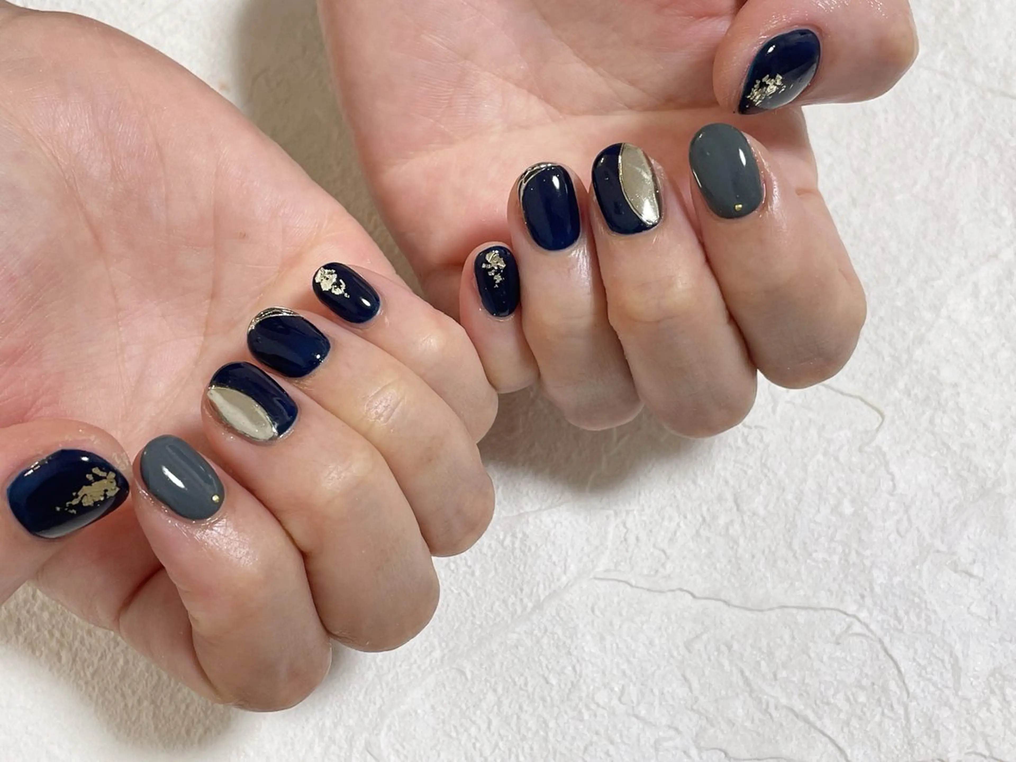 ネイル オーロラネイル フットネイル フレンチネイル ジェルネイル 韓国ネイル ハンドネイル Mogu nail 二子玉川のネイルデザイン