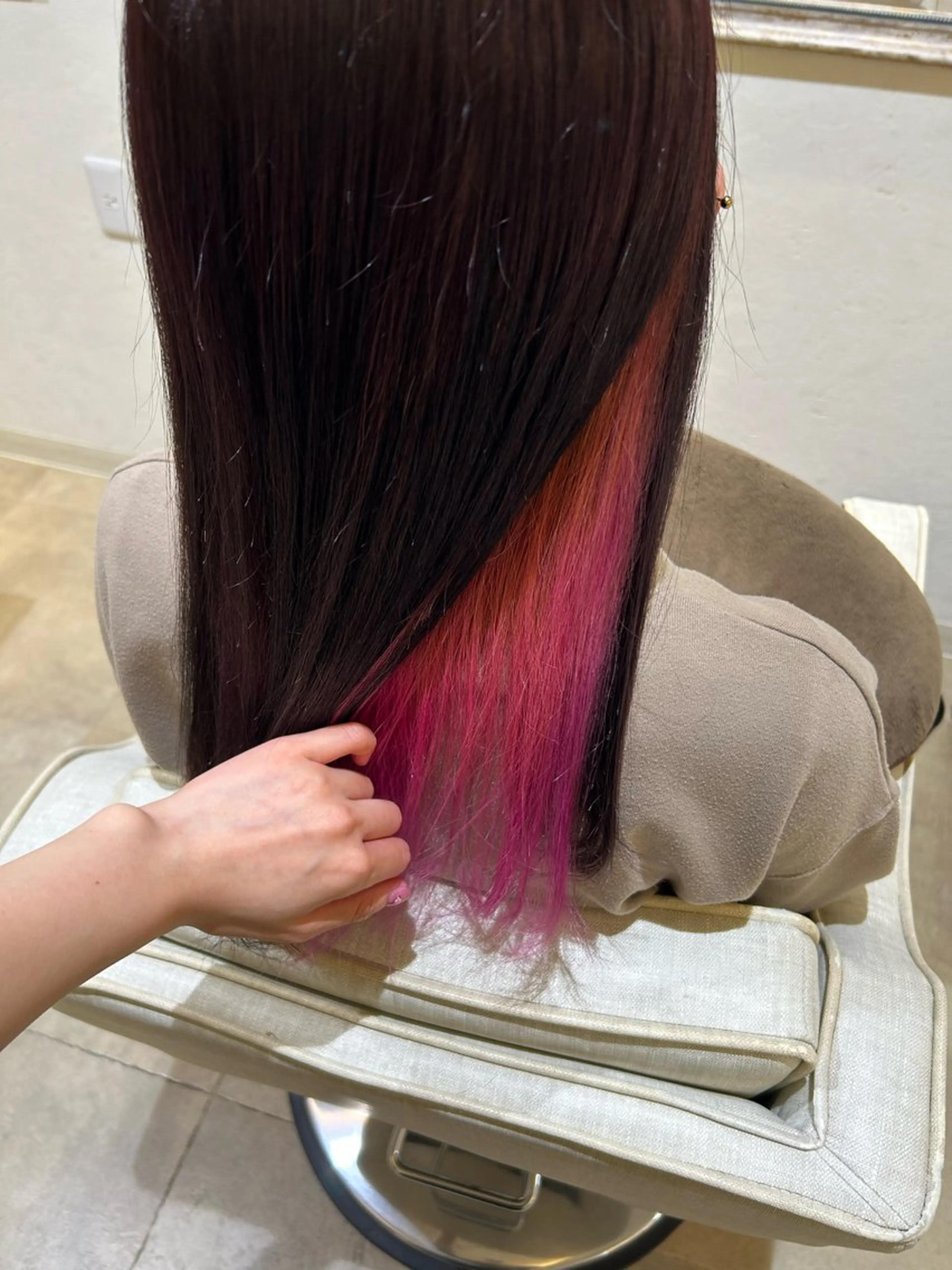 ロング カラー SENA Rimのヘアスタイル