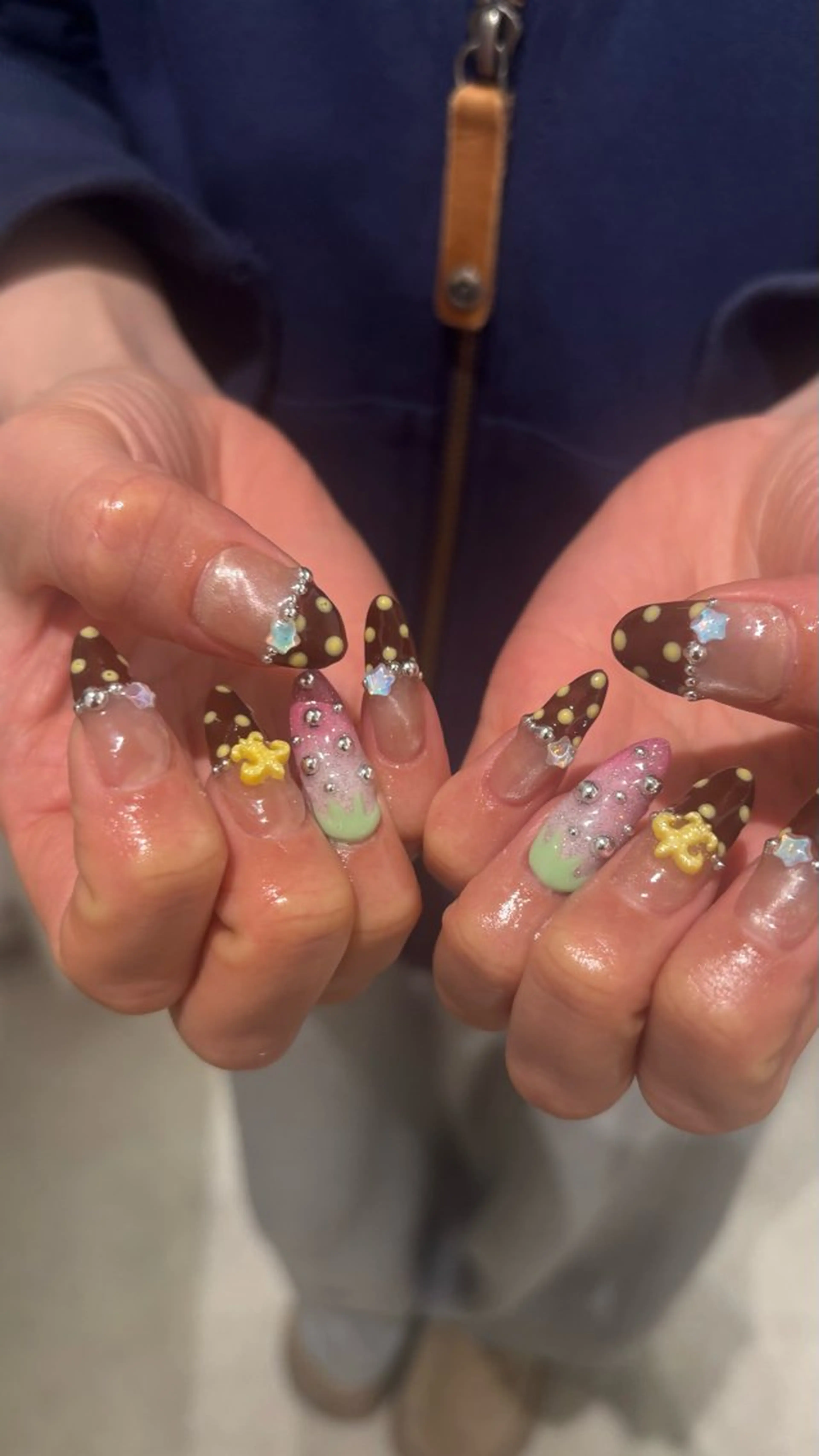 ネイル ハンドネイル 🐬Cxxu° Nail✝️のネイルデザイン