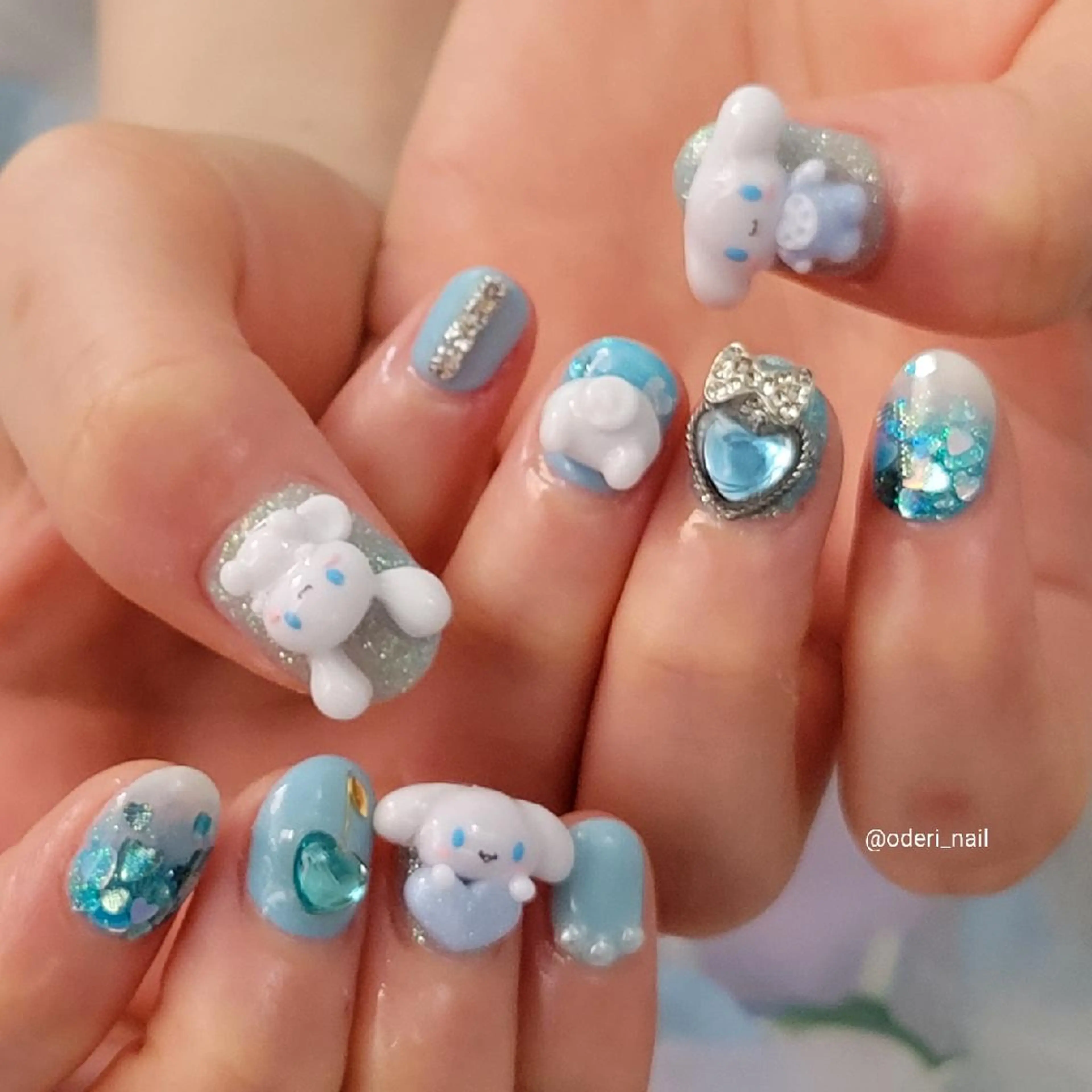 ネイル アートネイル ジェルネイル おで@ oderi_nailのネイルデザイン