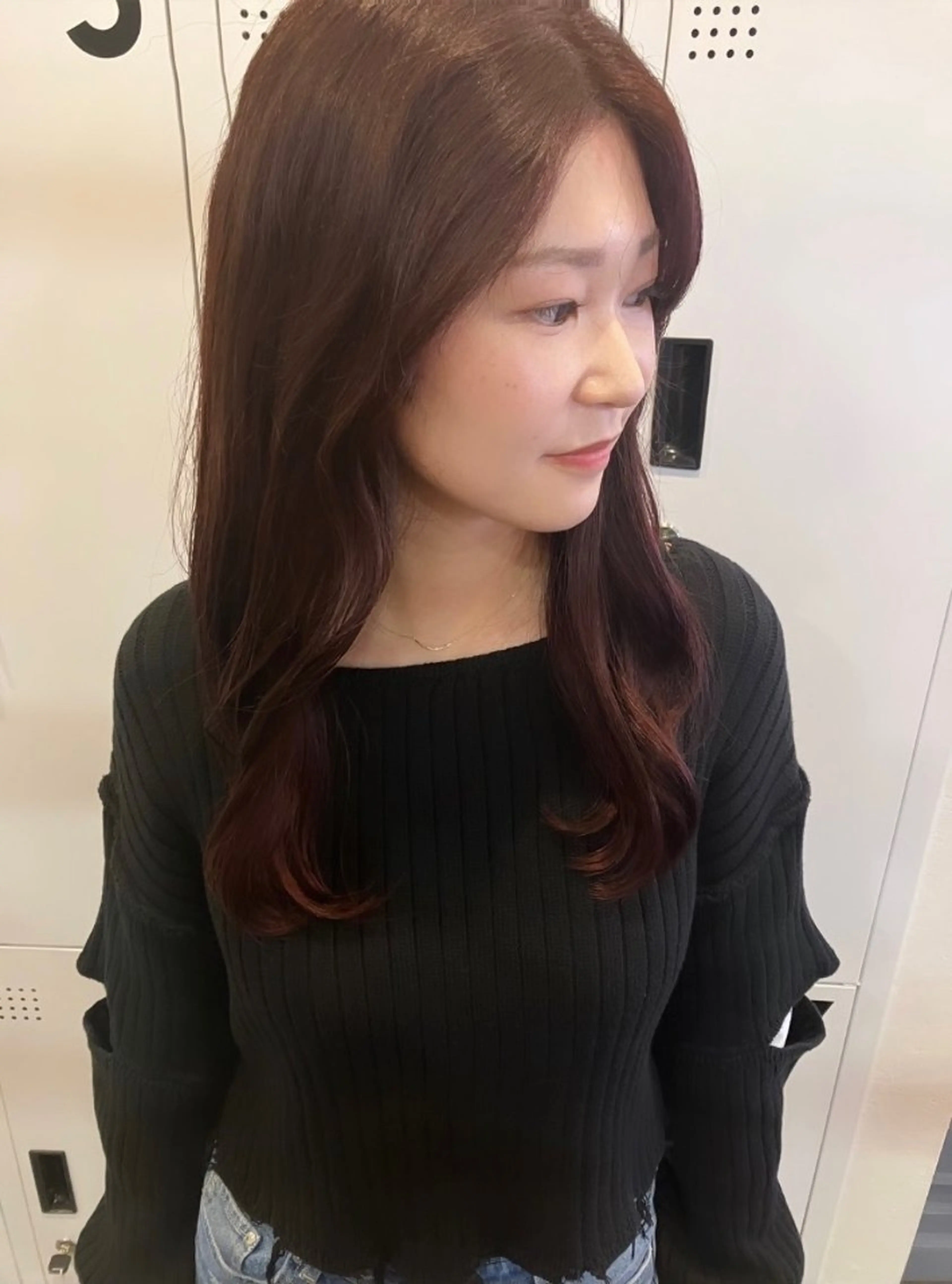 カラー ピンクカラー mai /attraのヘアスタイル