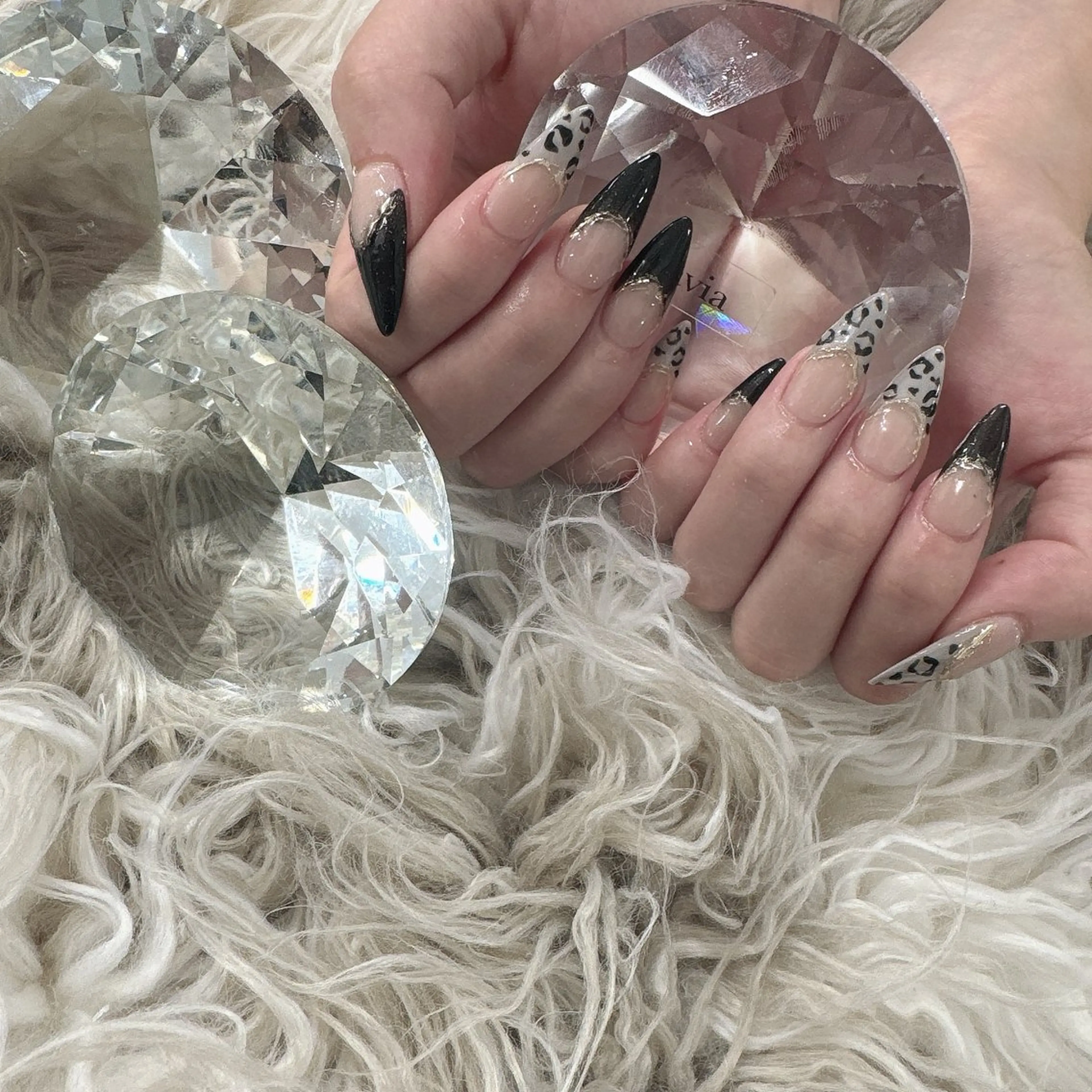 ネイル フレンチネイル ハンドネイル Lavia nail＆eyelash所属・lavia🖤 ayumiのネイルデザイン