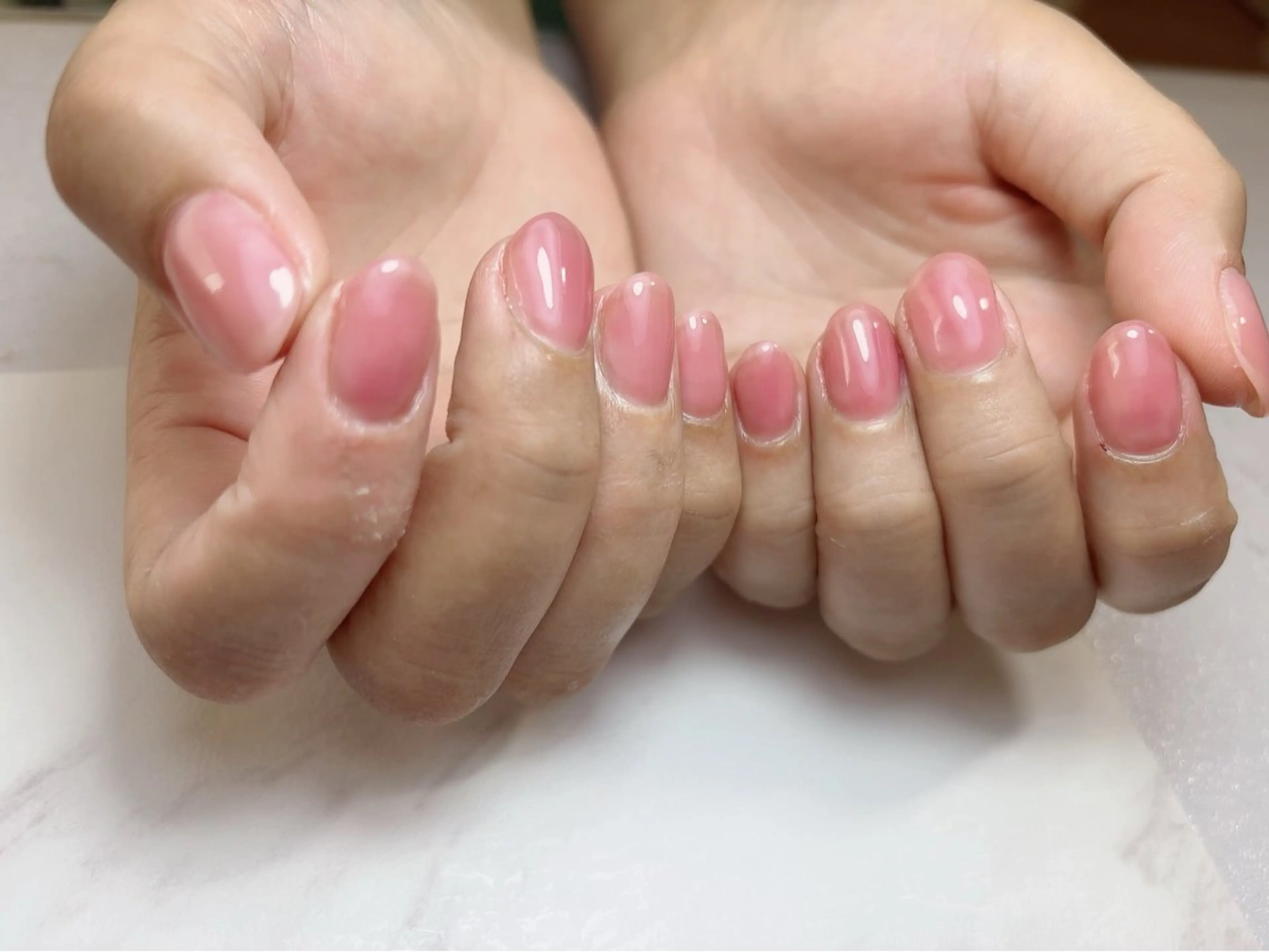 ネイル ワンカラーネイル mi hoのネイルデザイン