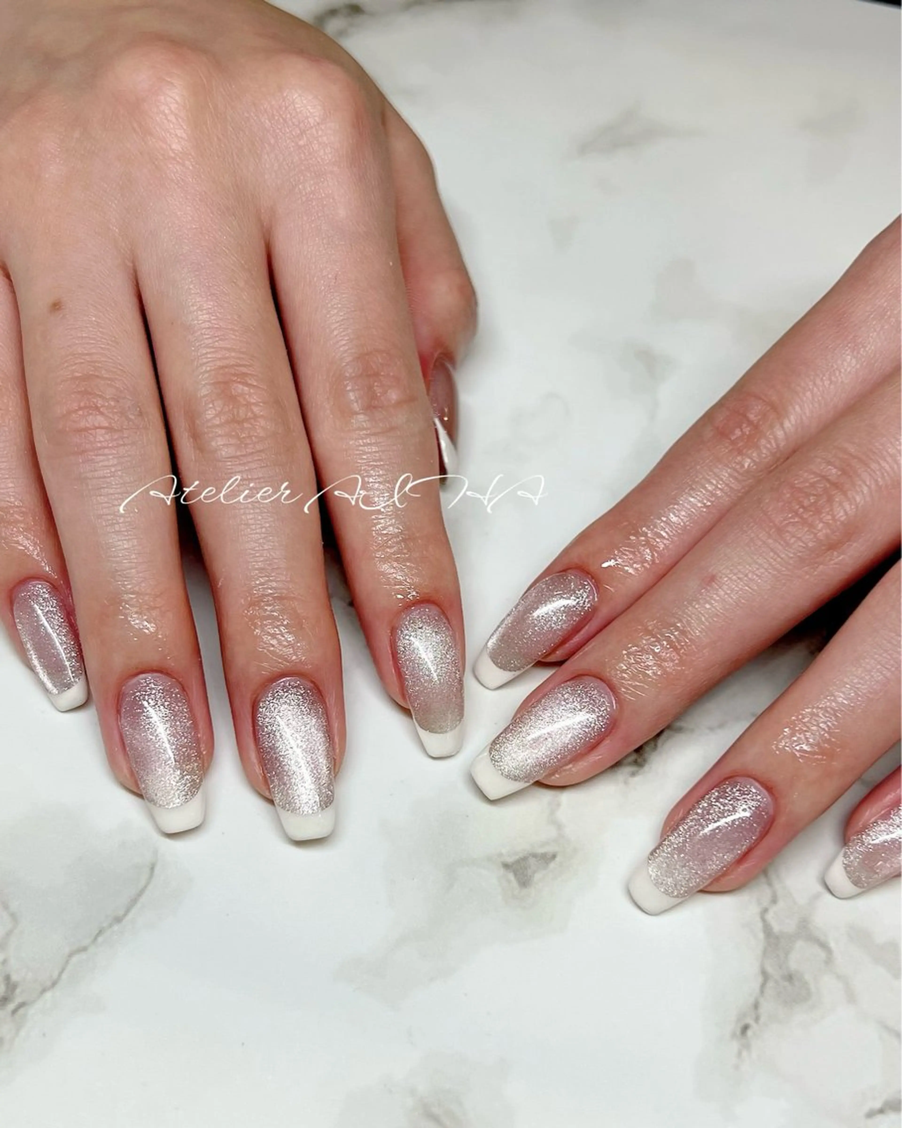セミロング アトリエAIHA所属・アトリエAIHA★ フィルイン推奨サロンのネイルデザイン