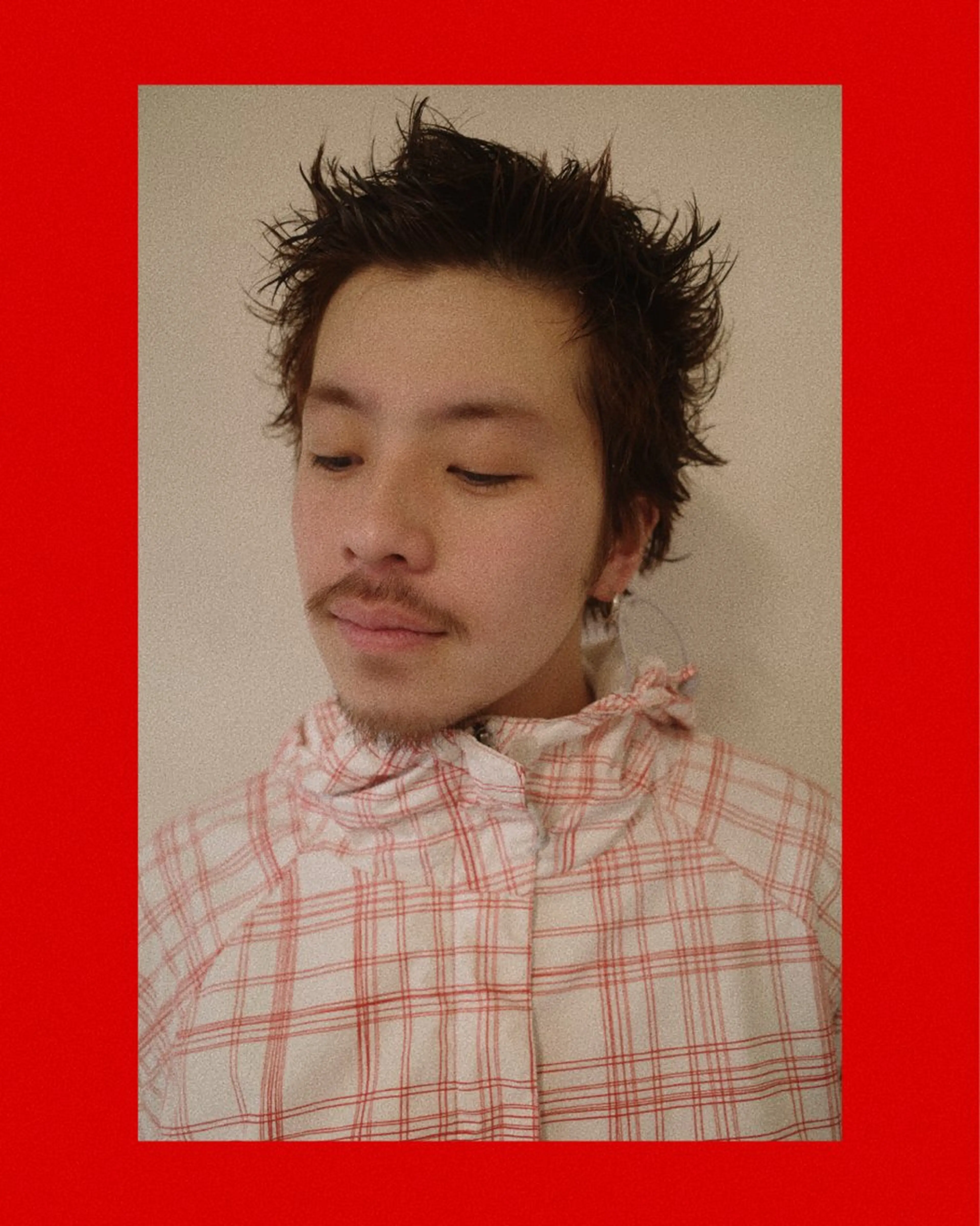 メンズ センターパート マッシュ メンズパーマ メンズショート スパイキーショート カット ヘアカラー 🔥ショート特化 masaki🔥のヘアスタイル