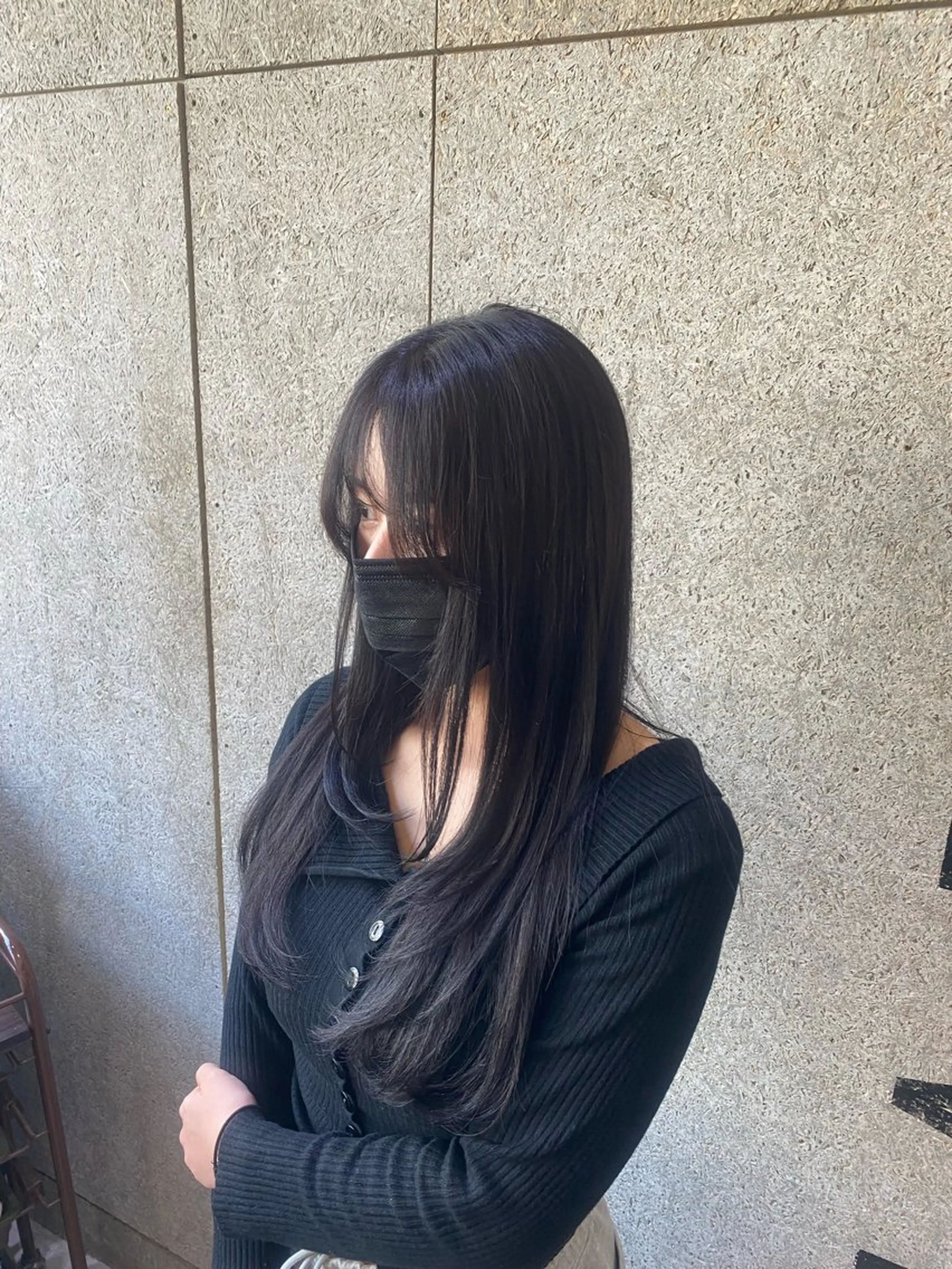 ロング カラー ヘアアレンジ カット 髪質改善＆トリートメント over hair所沢店所属・韓国風/レイヤー/ 𝑵𝒂𝒏𝒂🩶のヘアスタイル