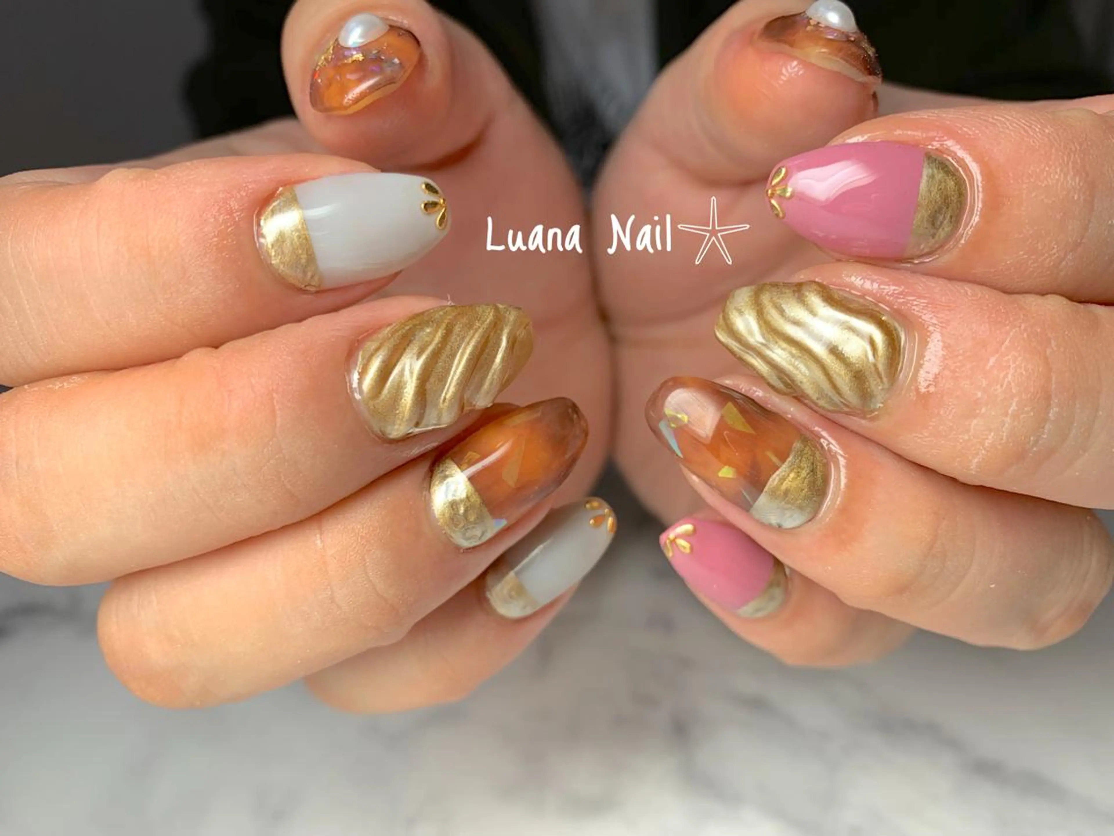 ネイル ハンドネイル BeauJu by Luana Nail所属・BeauJu by Luana Nailのネイルデザイン