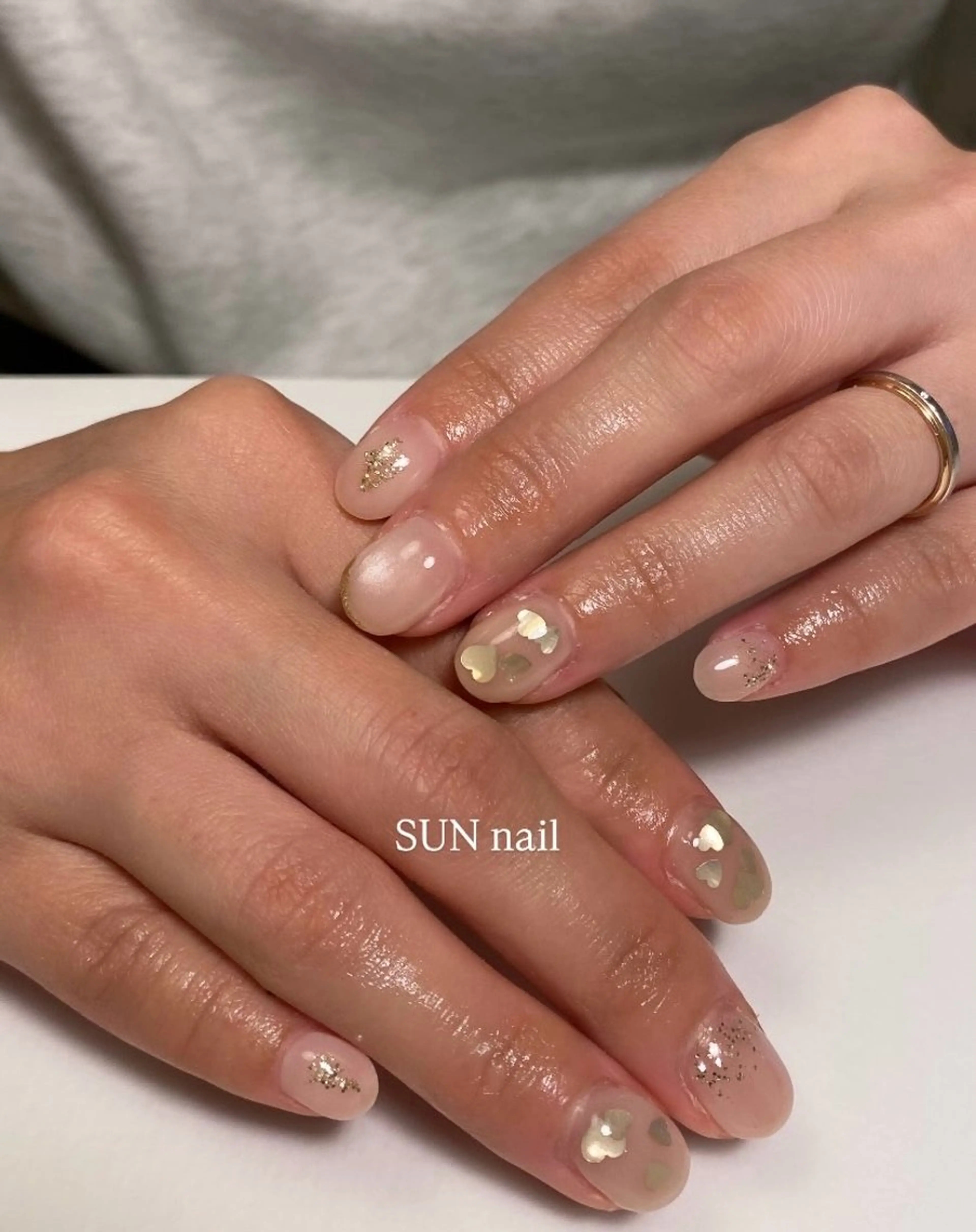 ネイル 持ち込み SUN nail所属・大津 萌子のネイルデザイン