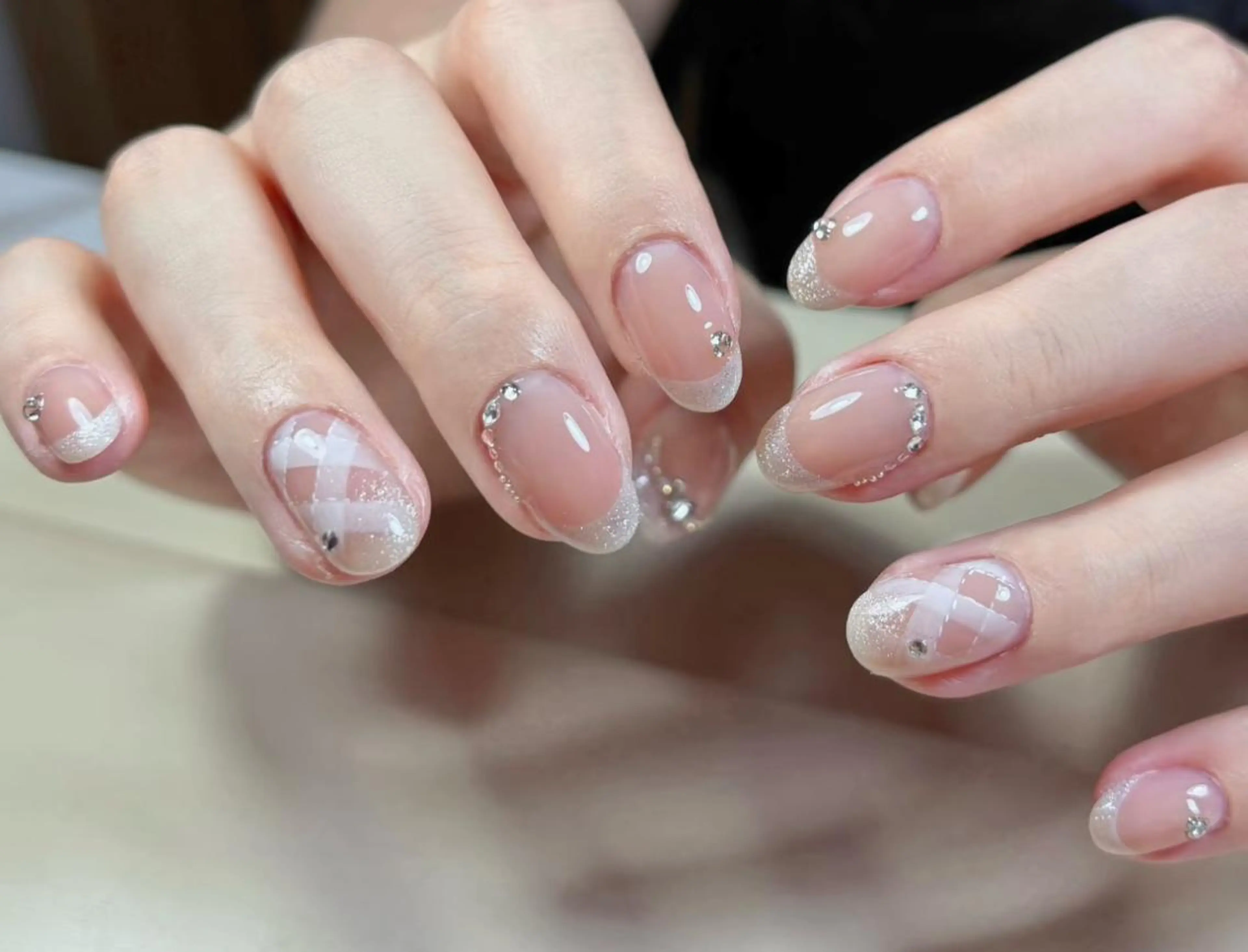 ネイル ハンドネイル ハンドケア 🍑 momo_nailのネイルデザイン