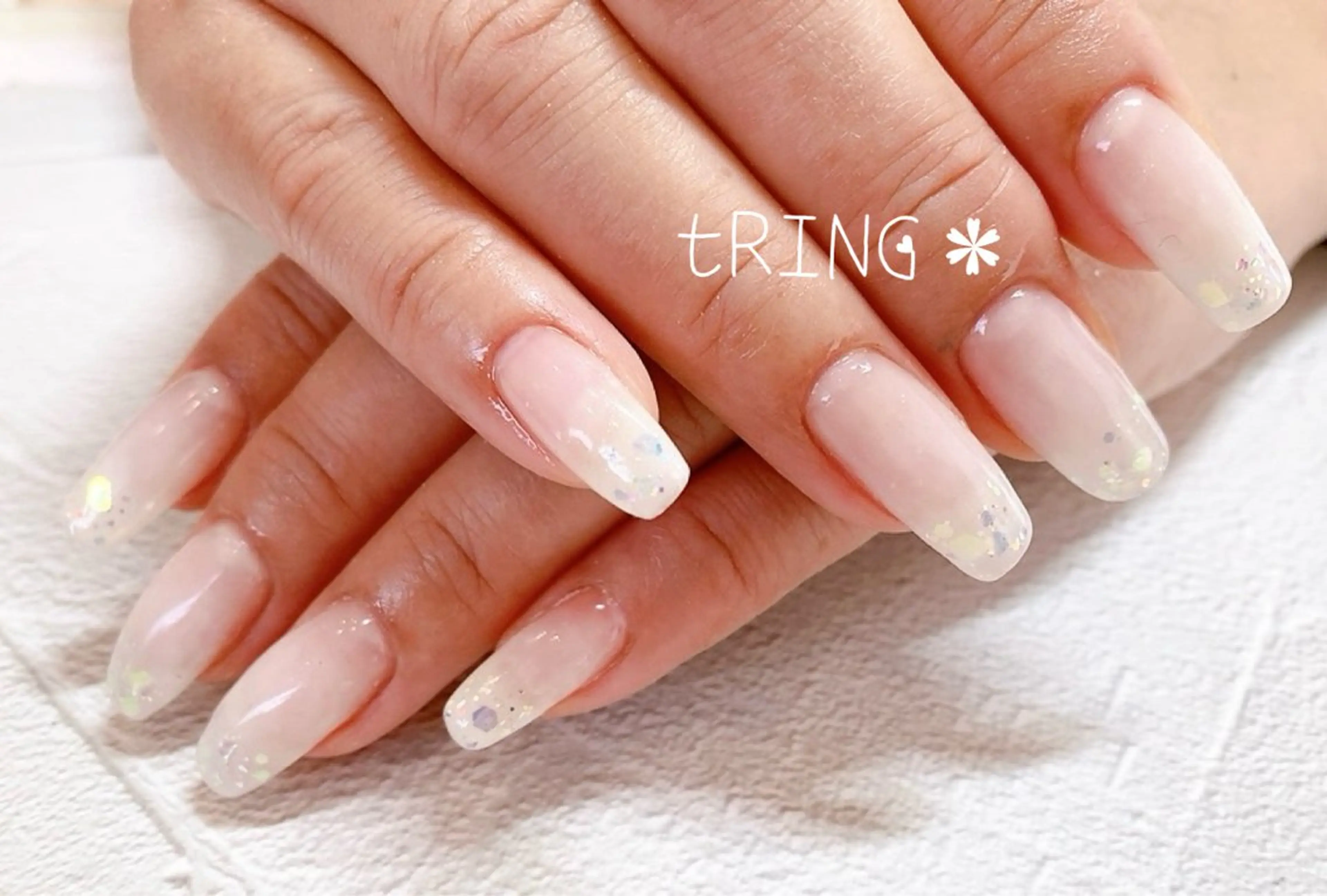 ネイル ハンドネイル tRING＊ しいの木台のネイルデザイン