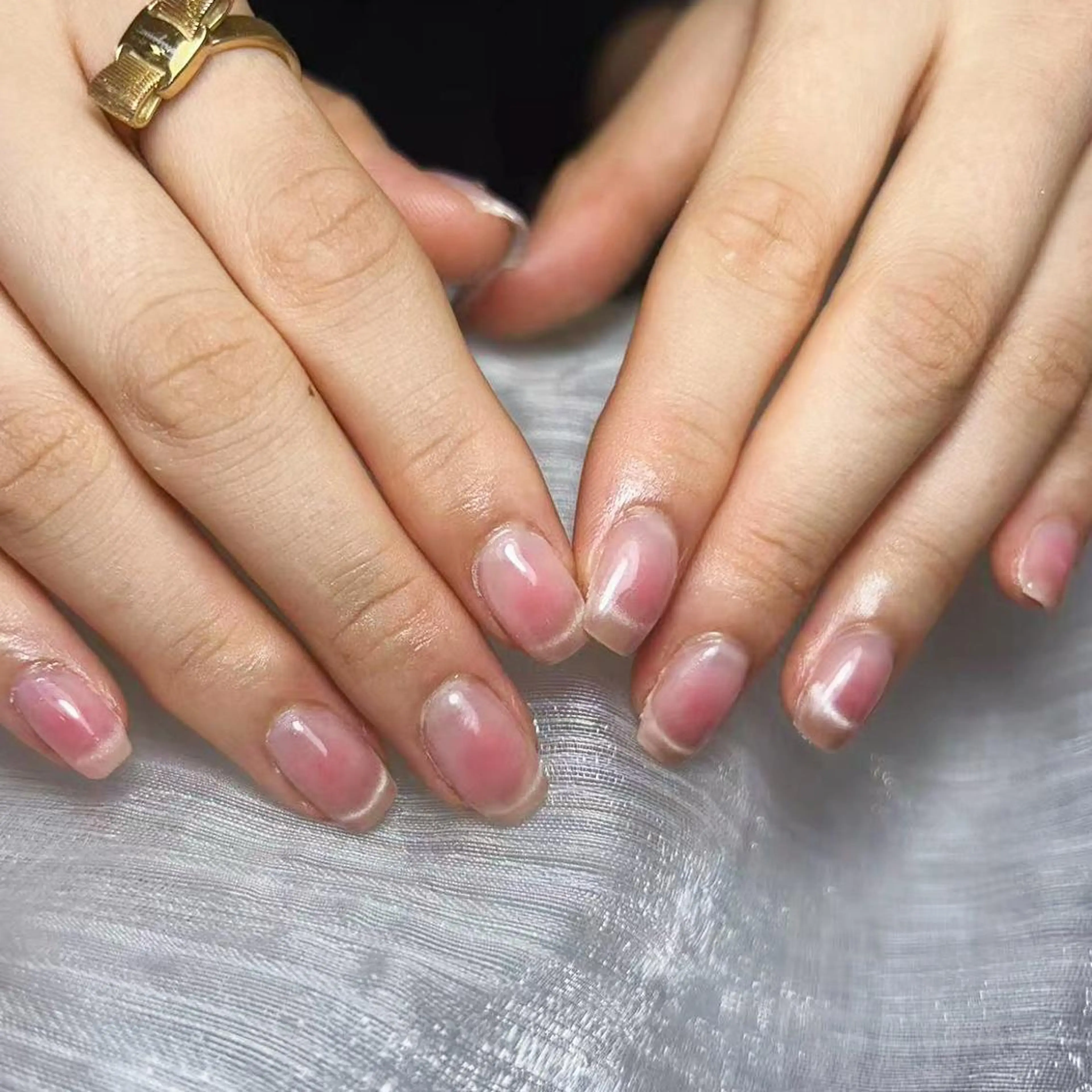 ネイル アートネイル オーロラネイル ガーリー キラキラネイル マグネットネイル Diamond 🚢のネイルデザイン