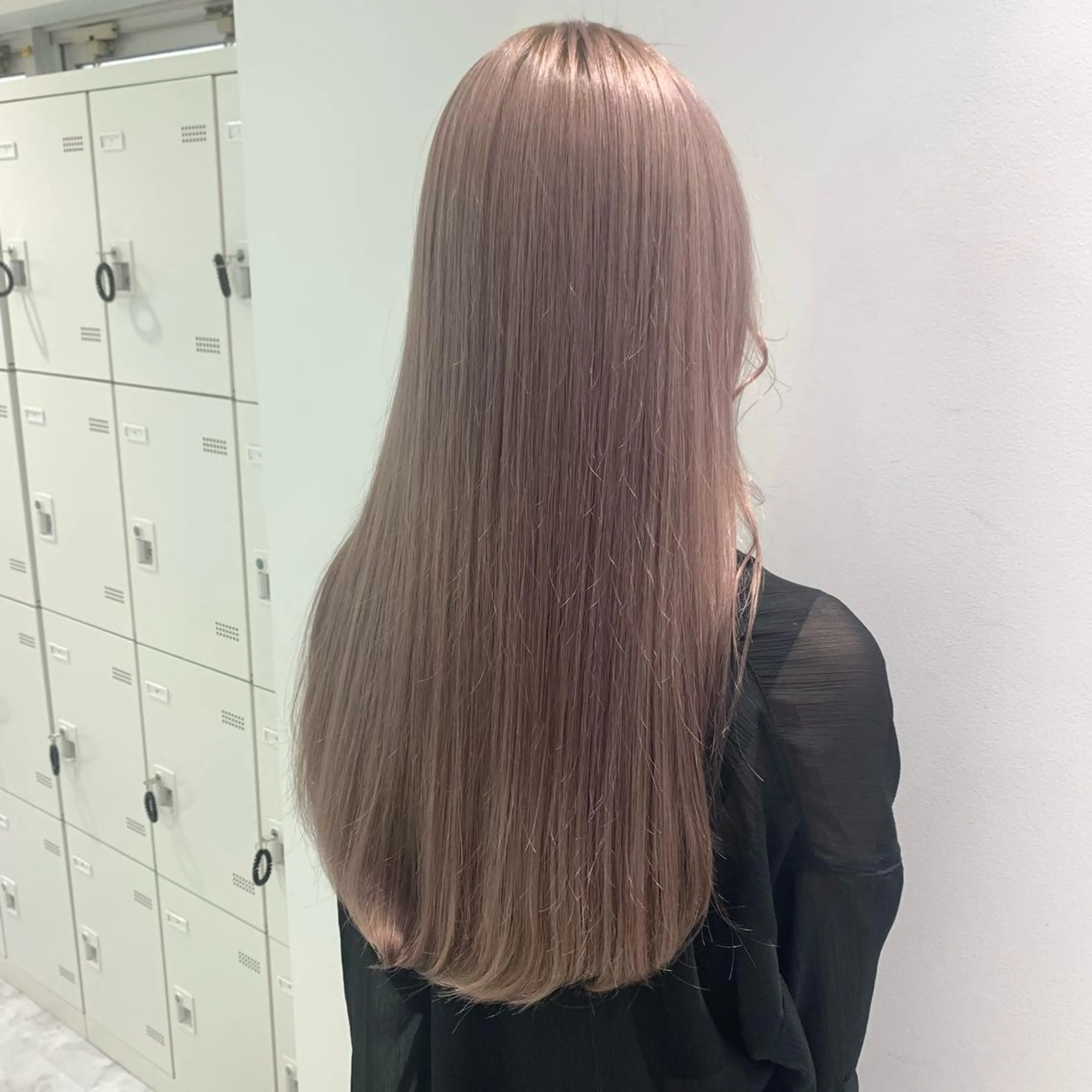 ロング カラー パーマ ヘアアレンジ メンズ キッズ ネイル マツエク・マツパ ピンクカラー ホワイトピンク カラーマツエク ピンク ホワイト BerryEyes所属・🦋haginoya miho🦋のマツエク・マツパデザイン