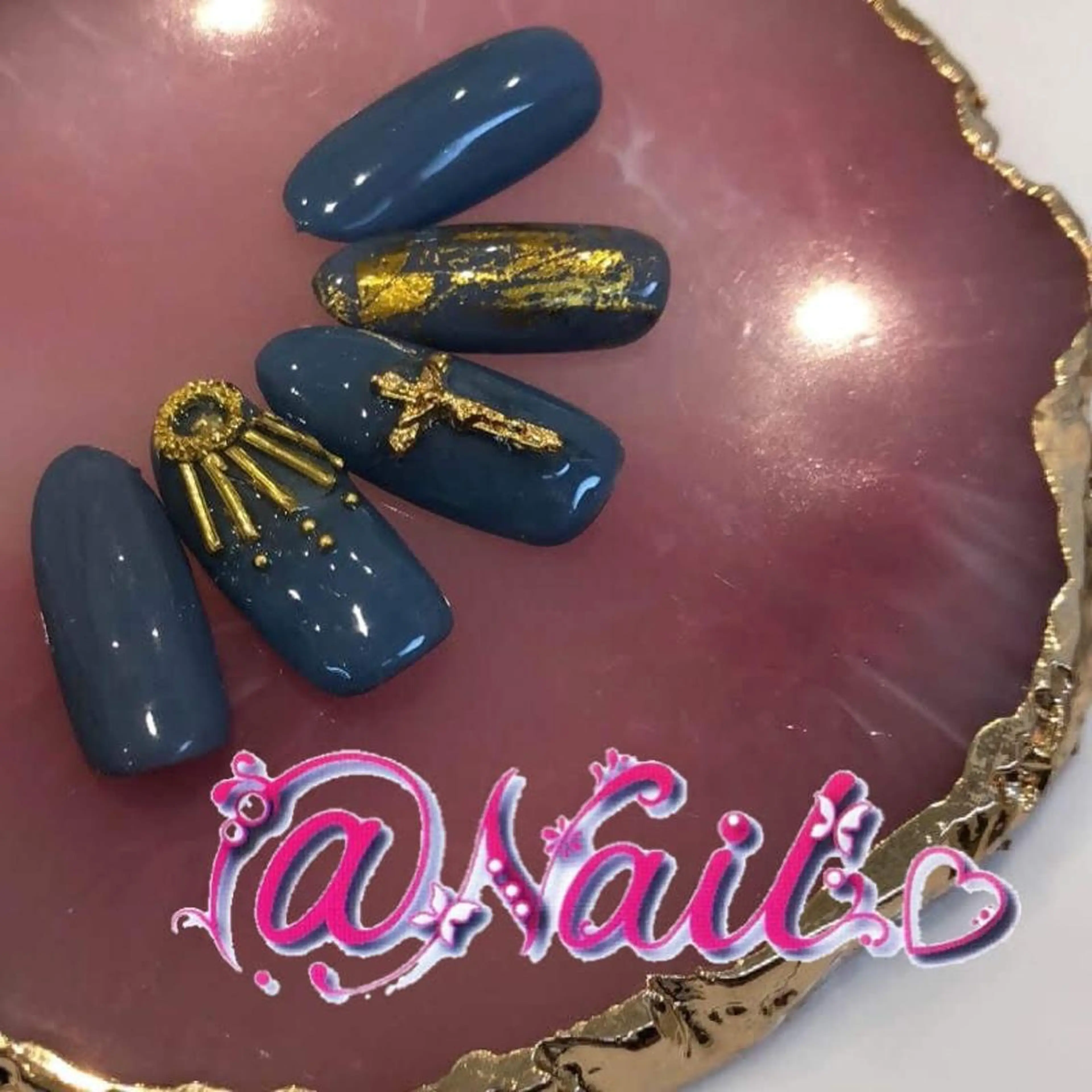 ネイル ネイルチップ 小尾 栞のネイルデザイン