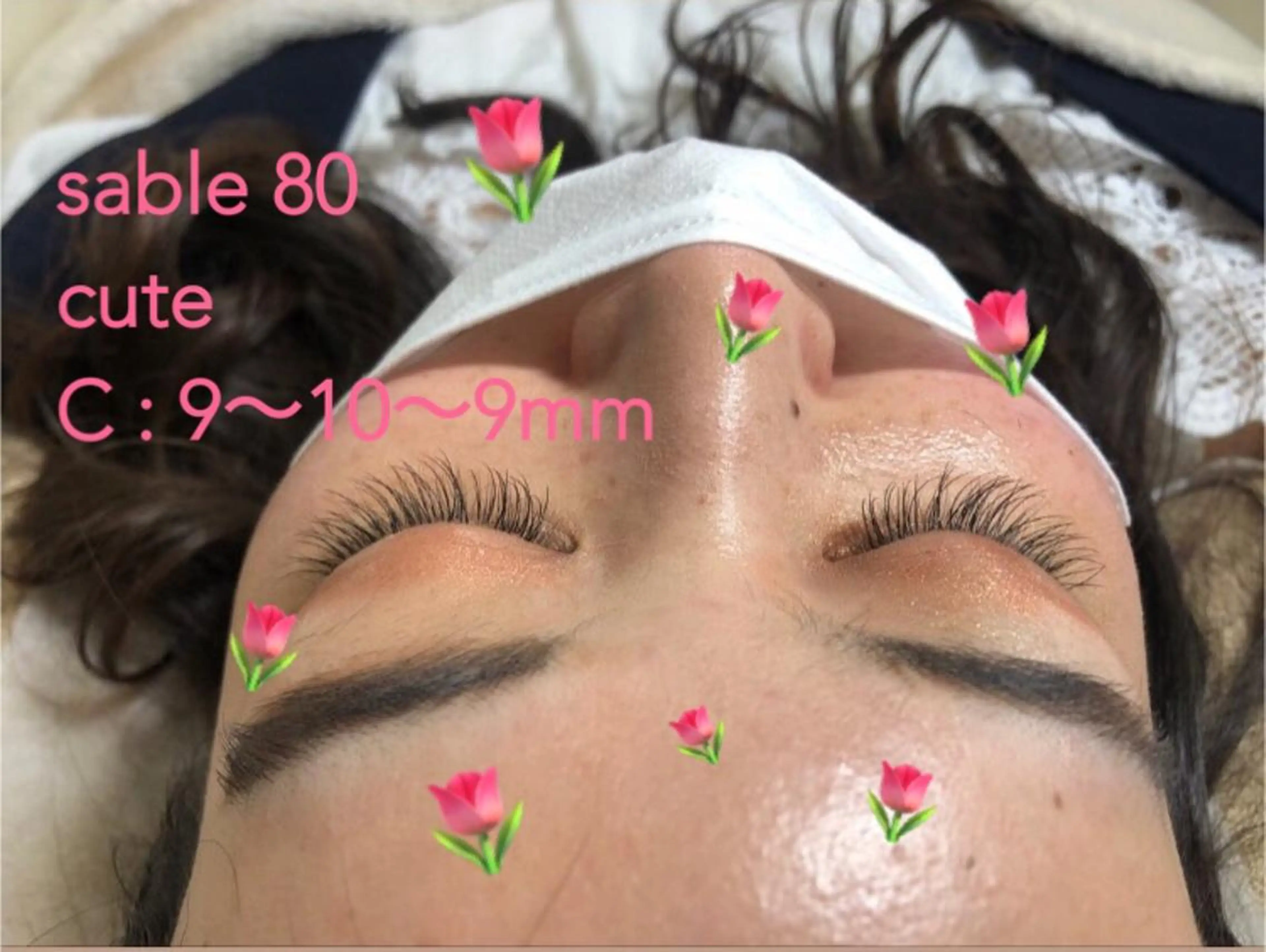 マツエク・マツパ nico所属・nico:) 金井 紗楽のマツエク・マツパデザイン