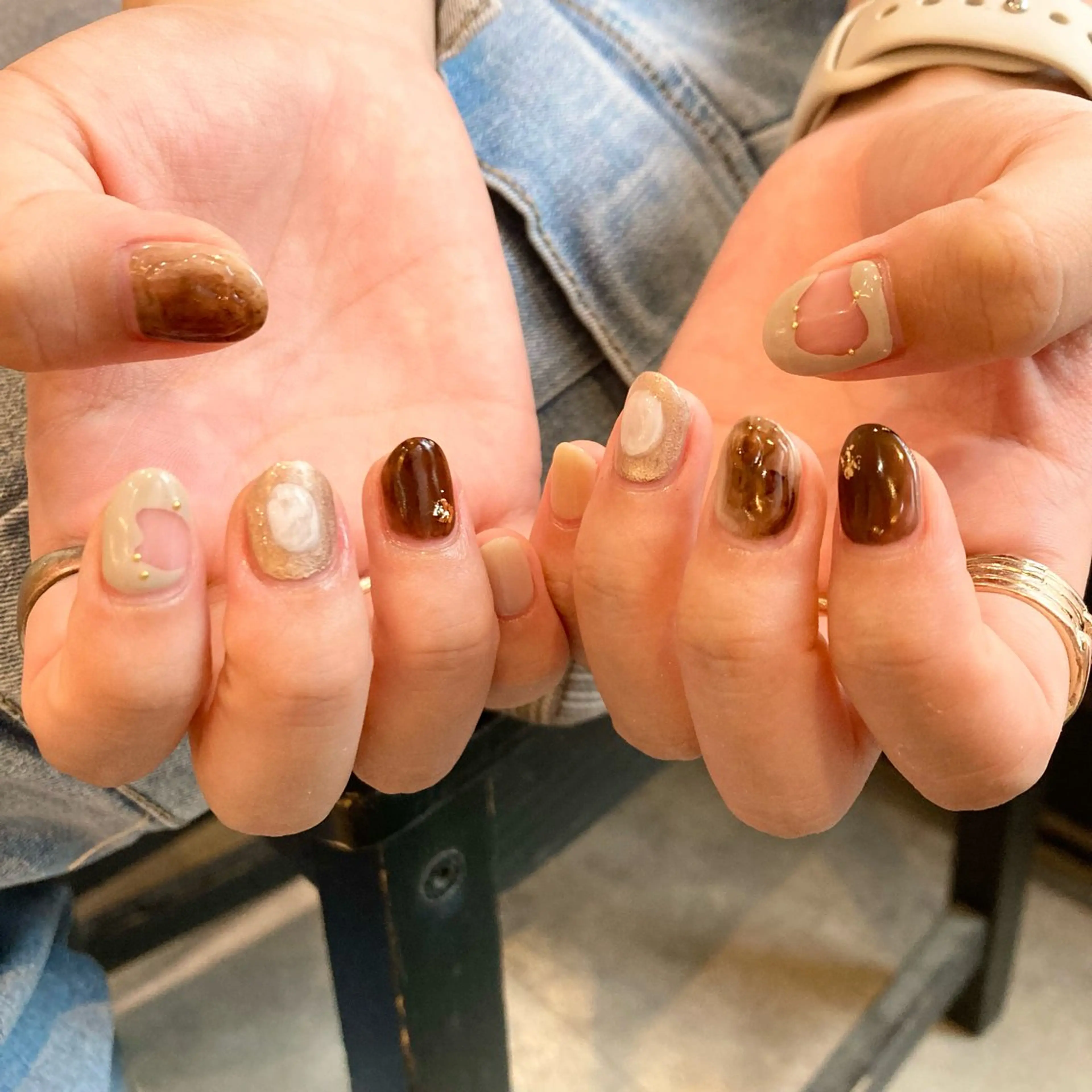 ネイル ハンドネイル shio ♡ 1〜2月予約受付中のネイルデザイン