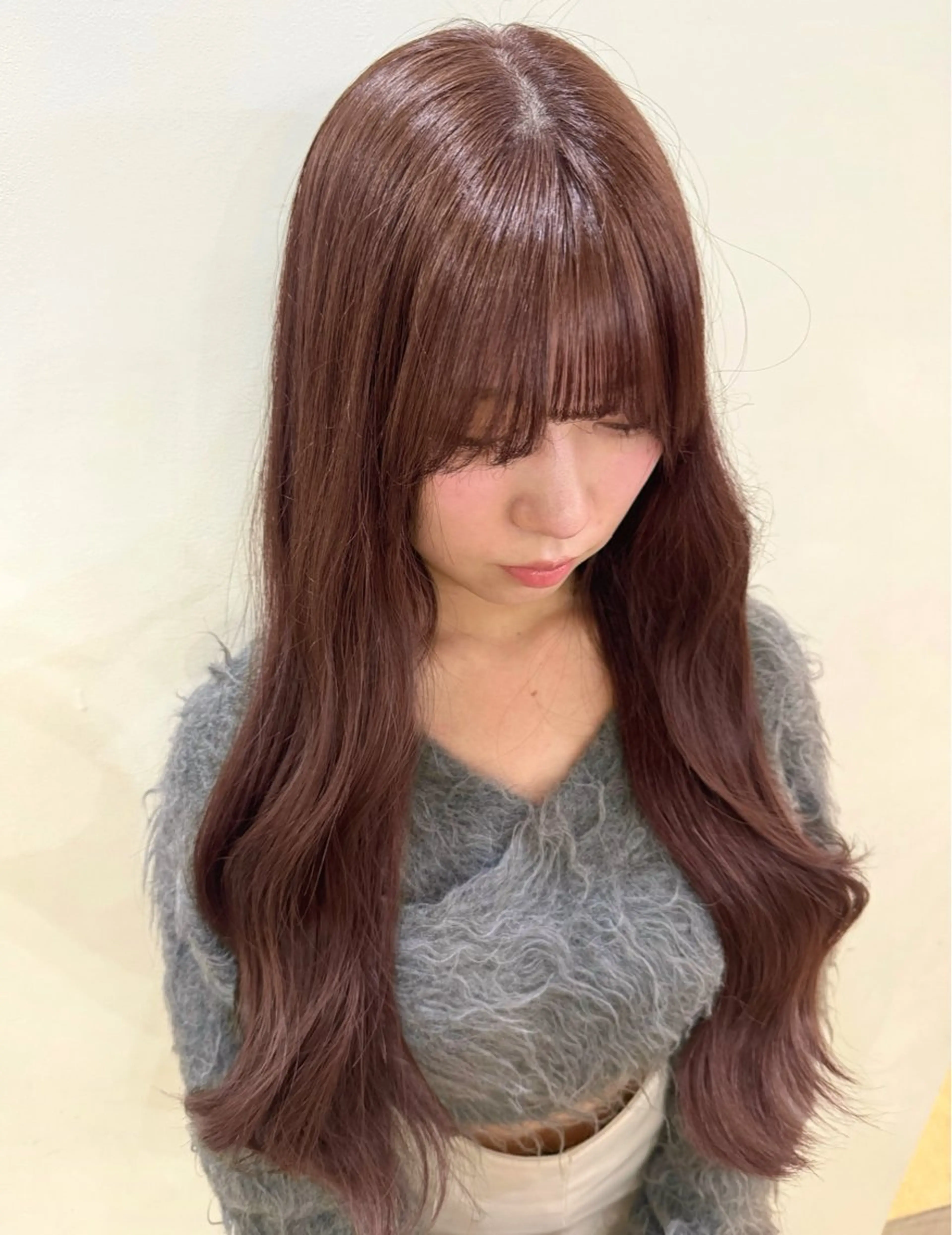 ロング カラー ヘアカラー トリートメント ヘッドスパ 🪐レイヤー/美髪 カラー/加野彩果🪐のヘアスタイル