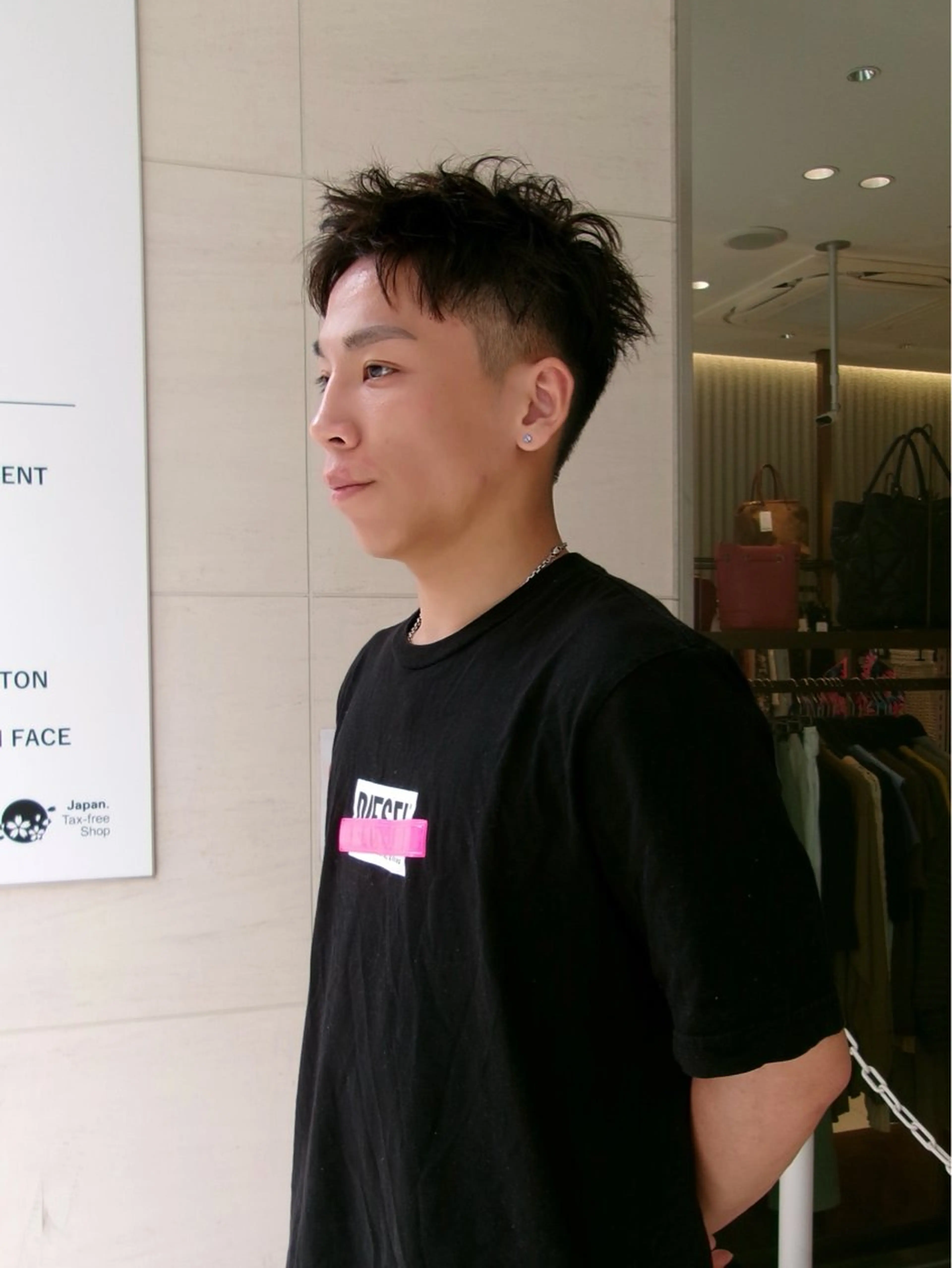 ショート ショートヘア garage.所属・吉田 慎冴/メンズパーマのヘアスタイル