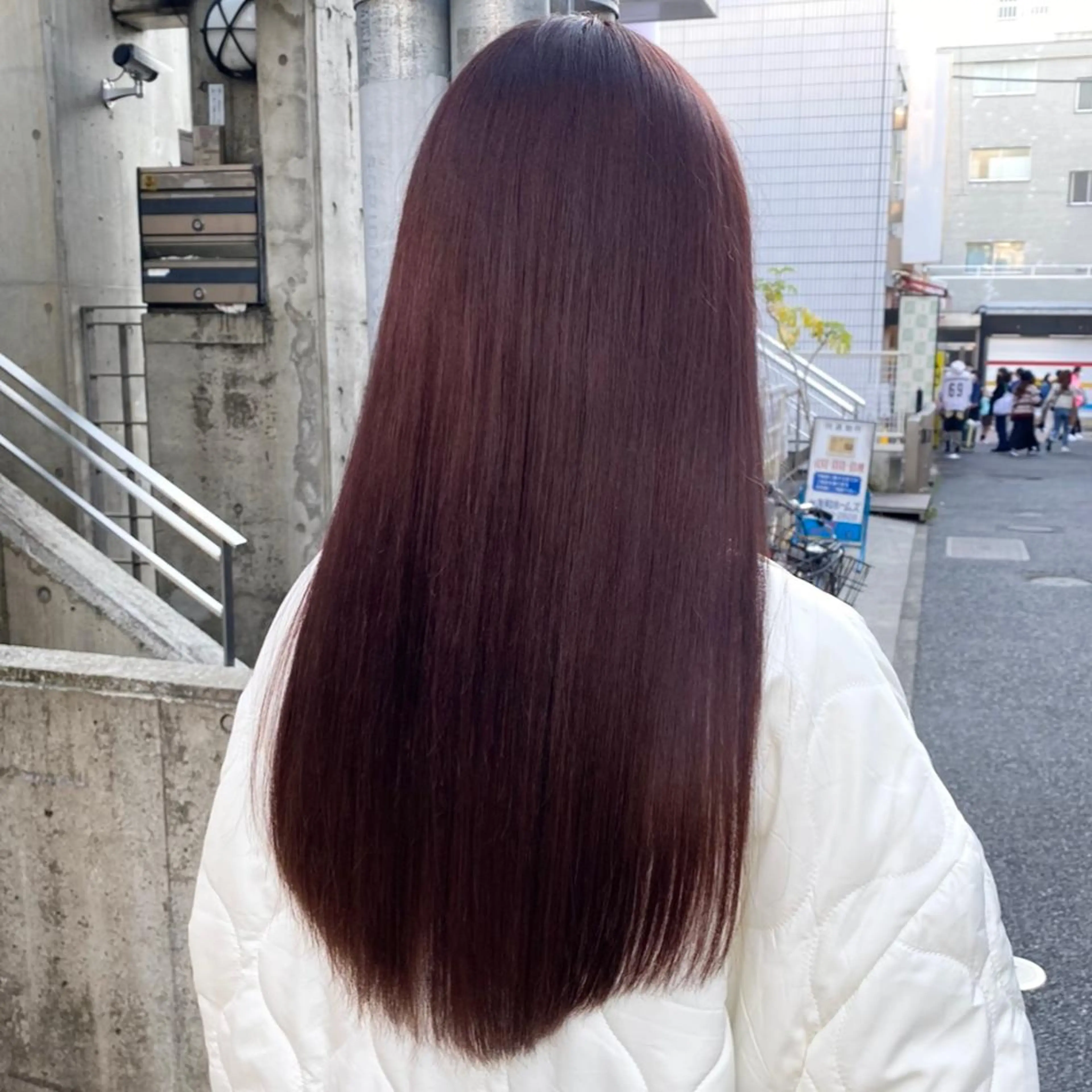 セミロング カラー ヘアアレンジ メンズ ヘアカラー トリートメント ヘアセット お悩み解決美容師 💐AMIのヘアスタイル