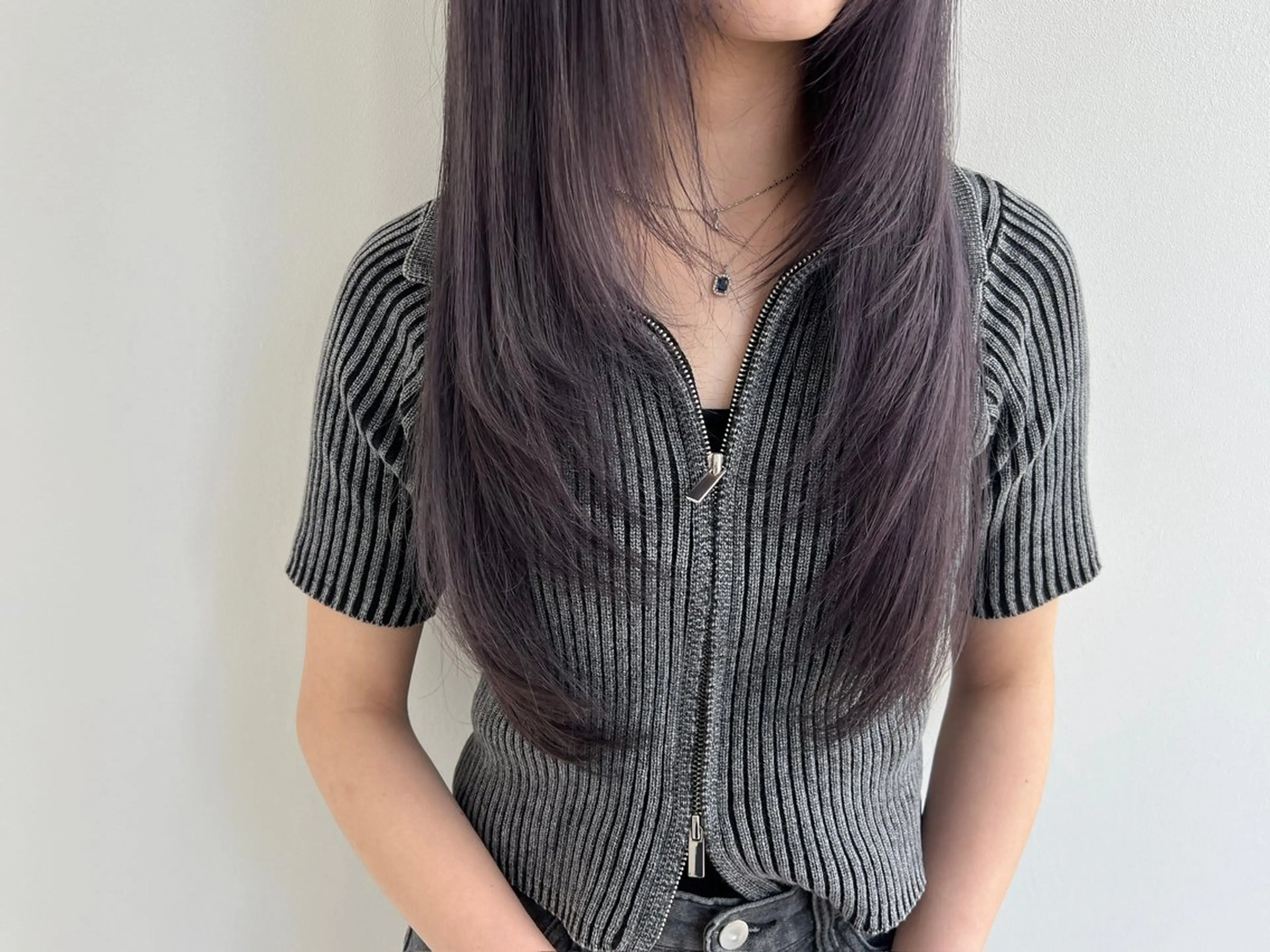 ロング 透明感カラー🍃 レイヤースタイル✨葵のヘアスタイル