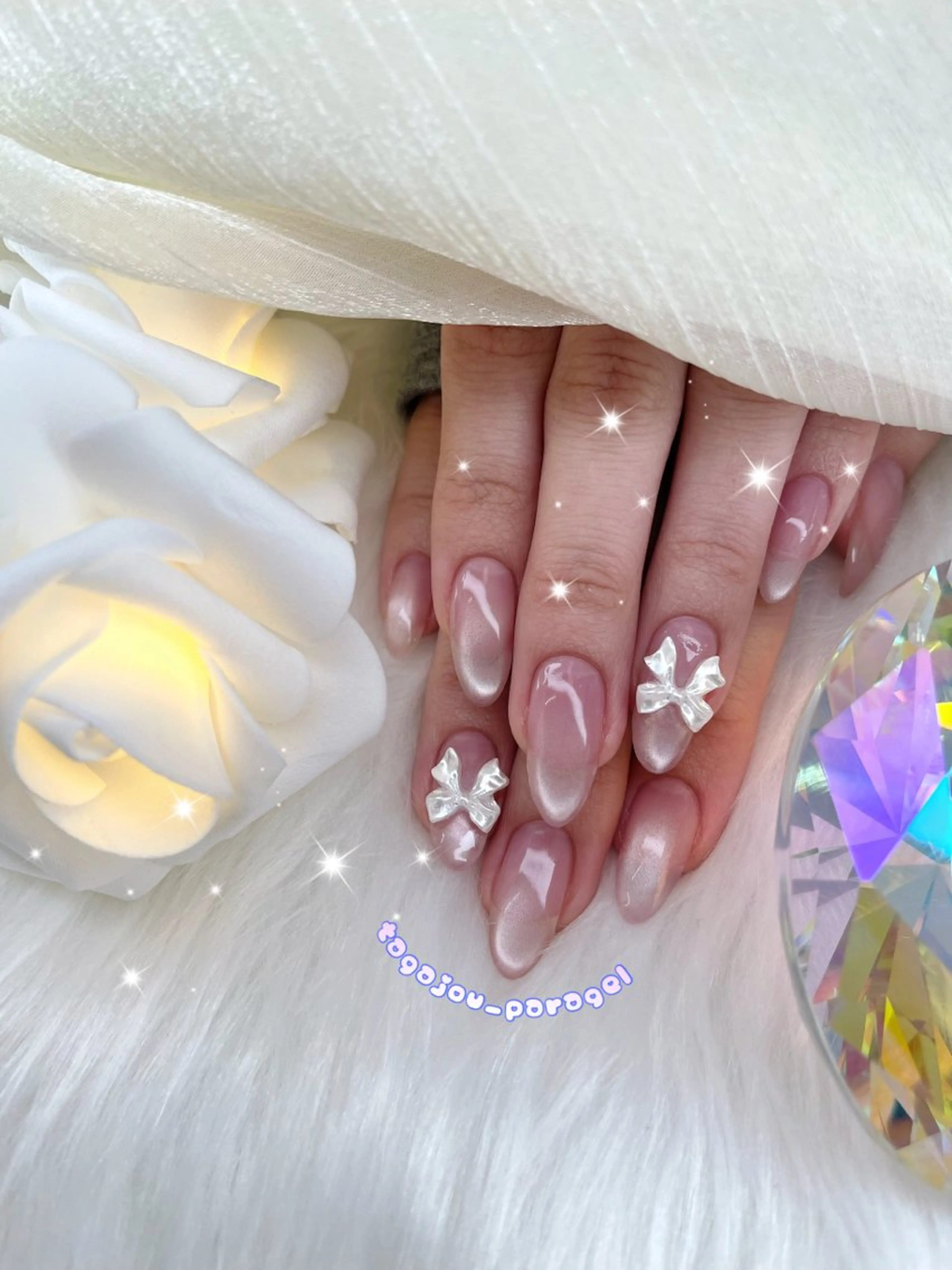 ネイル マグネットネイル 多賀城 パラジェルのネイルデザイン