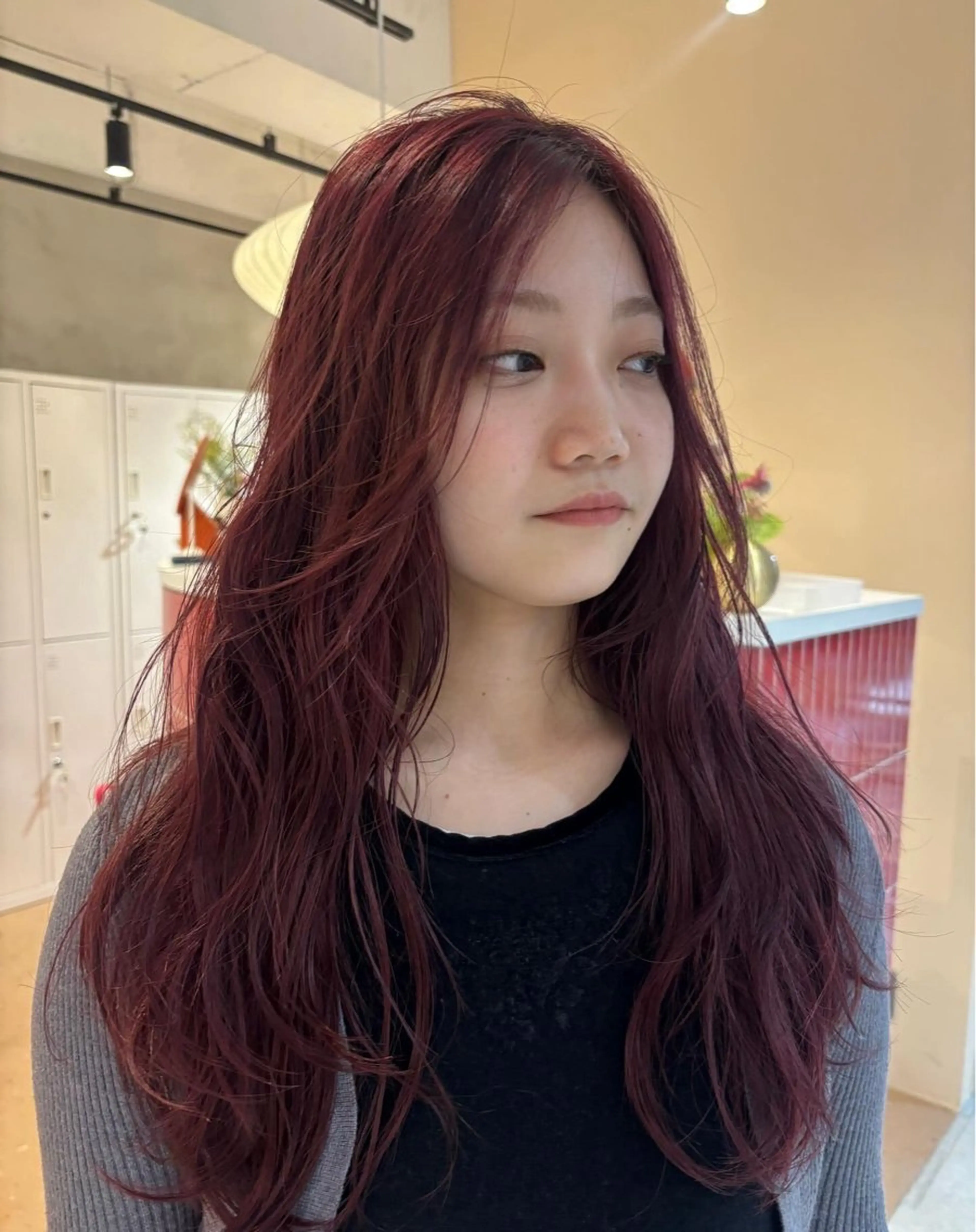 ロング カラー ヘアカラー トリートメント エクステ ヘッドスパ ＧＡＲＤＥＮ/ダブル カラー/otohaのヘアスタイル