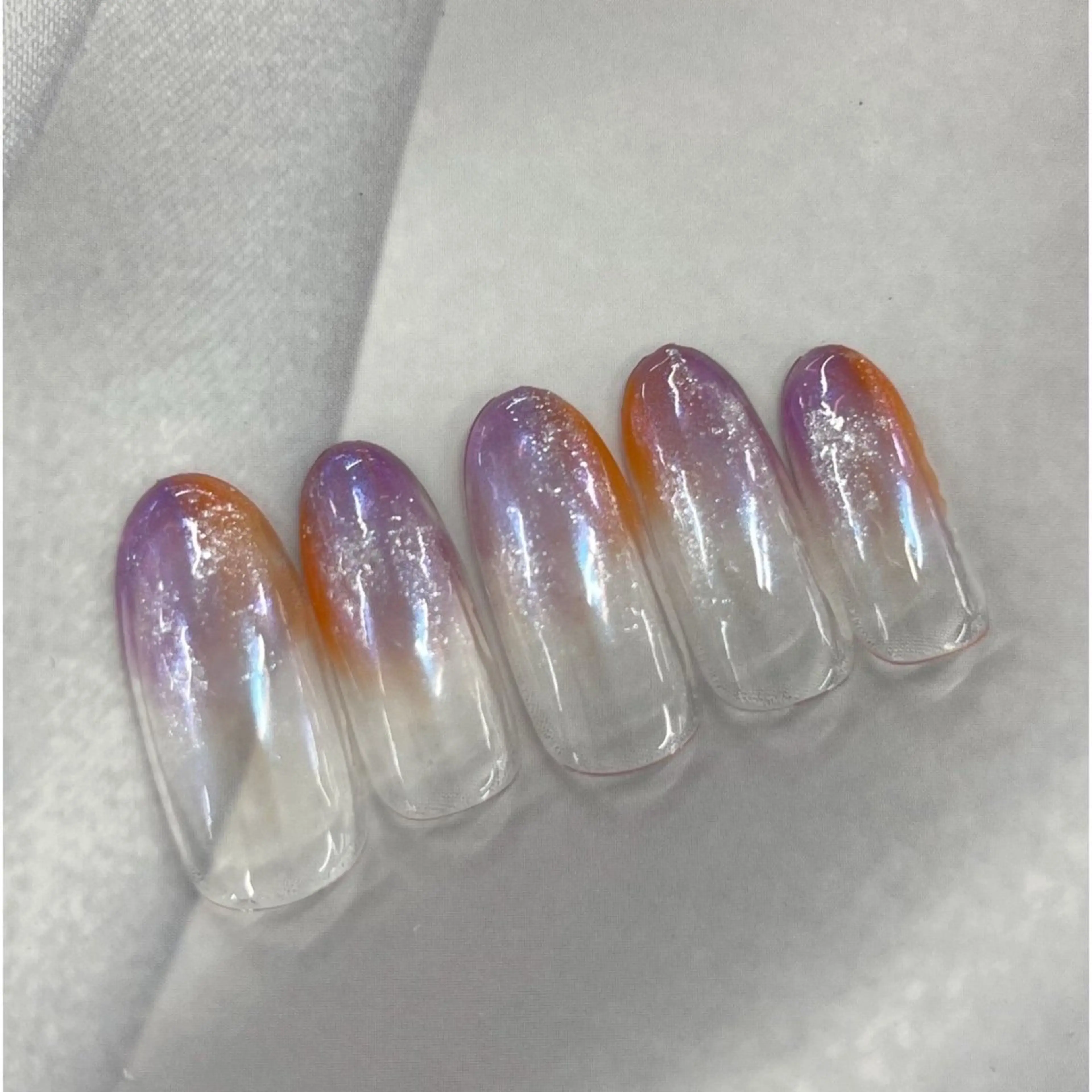 ネイル アートネイル ニュアンスネイル ネイルチップ ⭐︎休業中の練習⭐︎ JNA認定講師髙橋のネイルデザイン