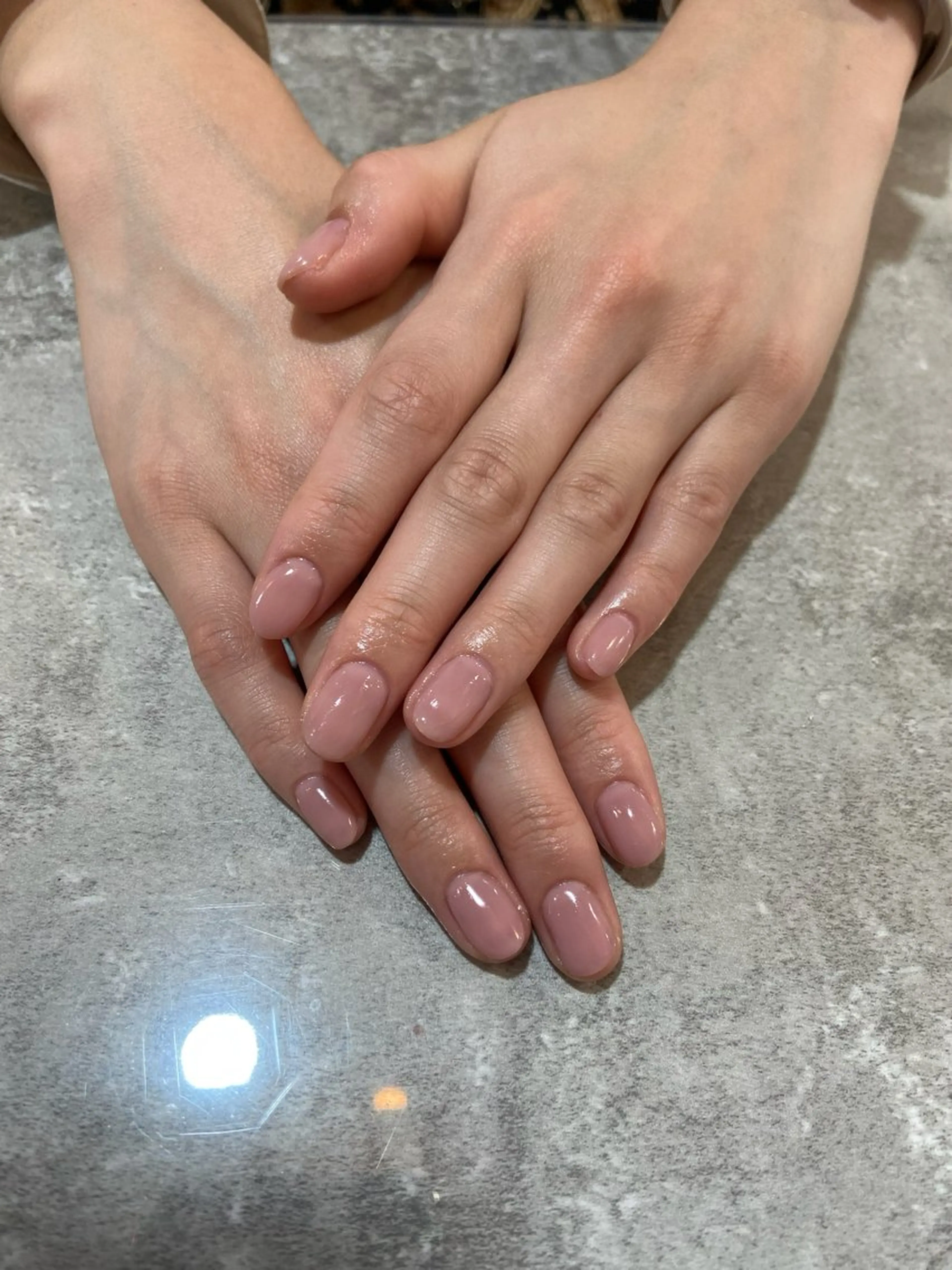 ネイル ワンカラーネイル Ouja Nail Academy所属・HINAKO💫 Ouja groupのネイルデザイン