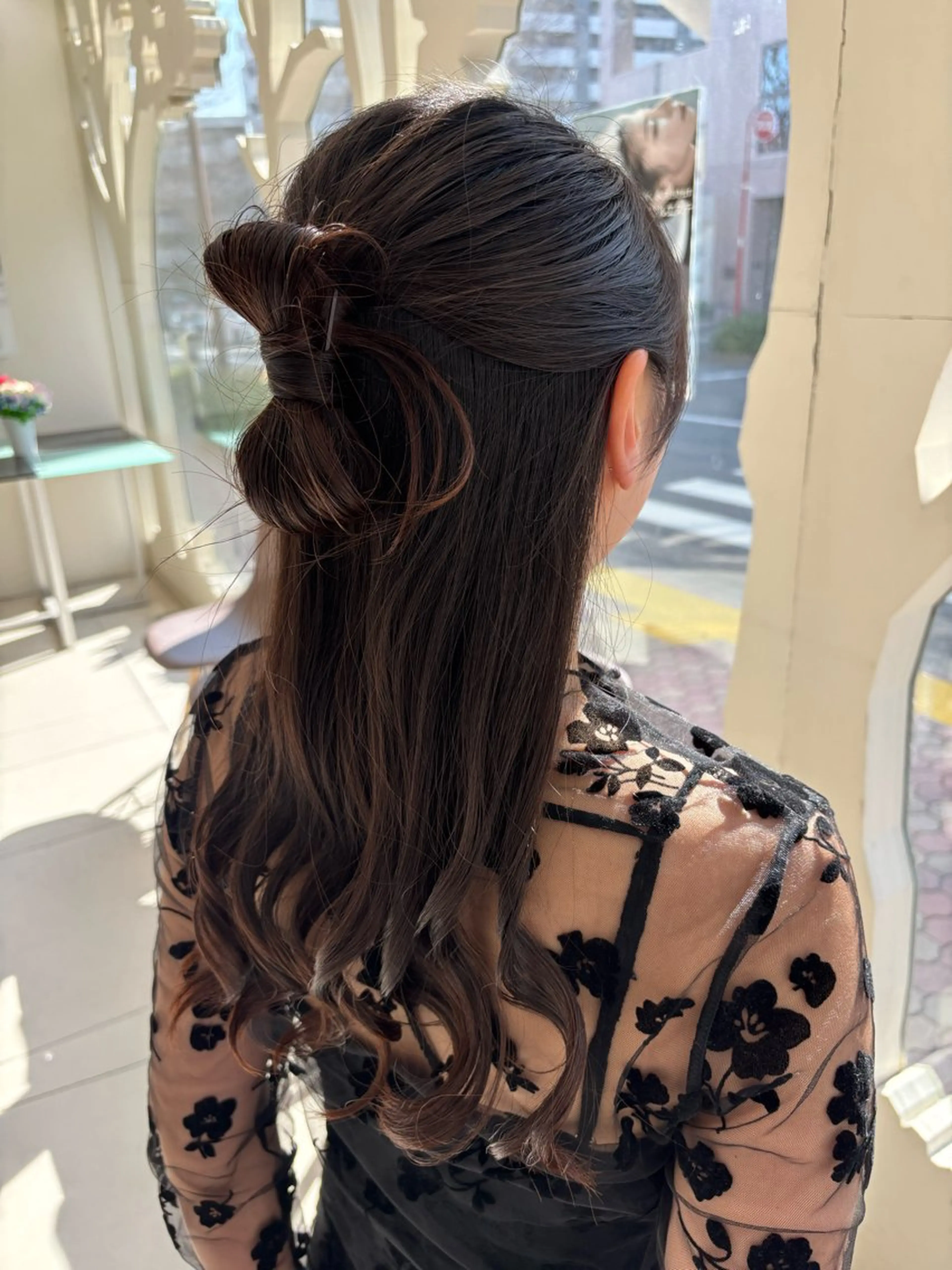 ヘアアレンジ ヘアセット カット・カラー モデル募集中🎀ゆらのヘアスタイル