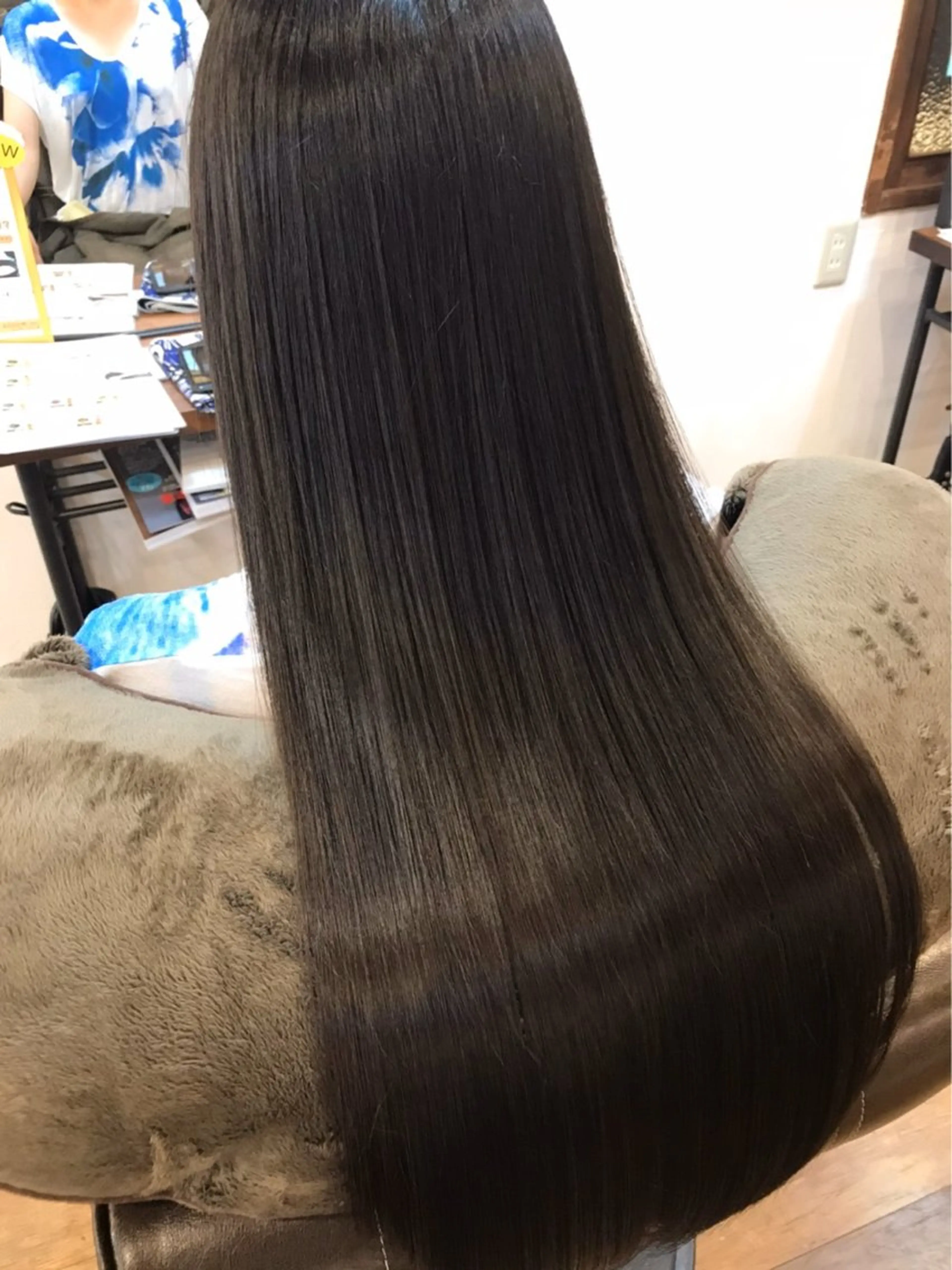 ロング Lucca Lance経堂店【ルッカランス】所属・美髪矯正/髪質改善/ 福崎航平のヘアスタイル