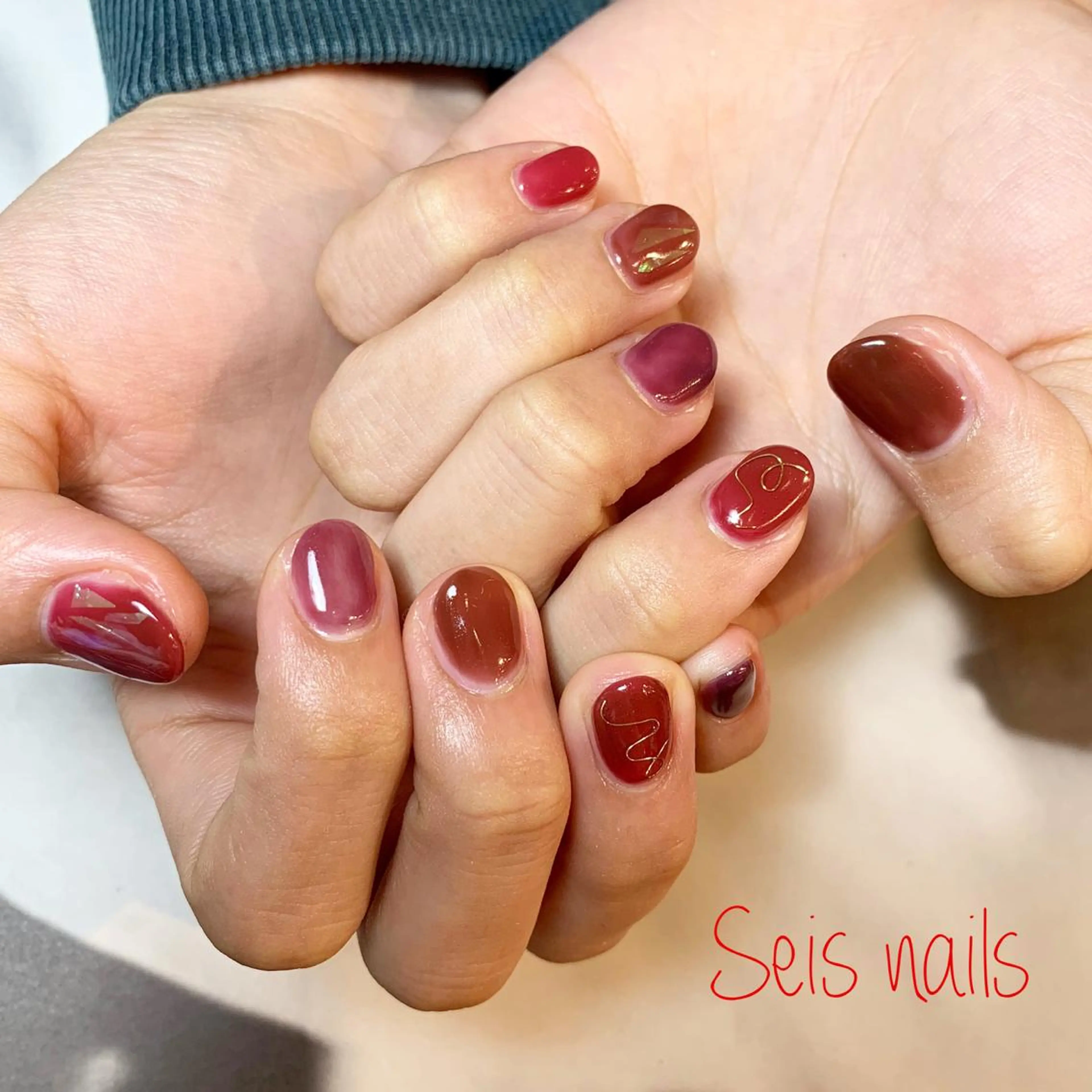 ネイル Seis Shihoのネイルデザイン