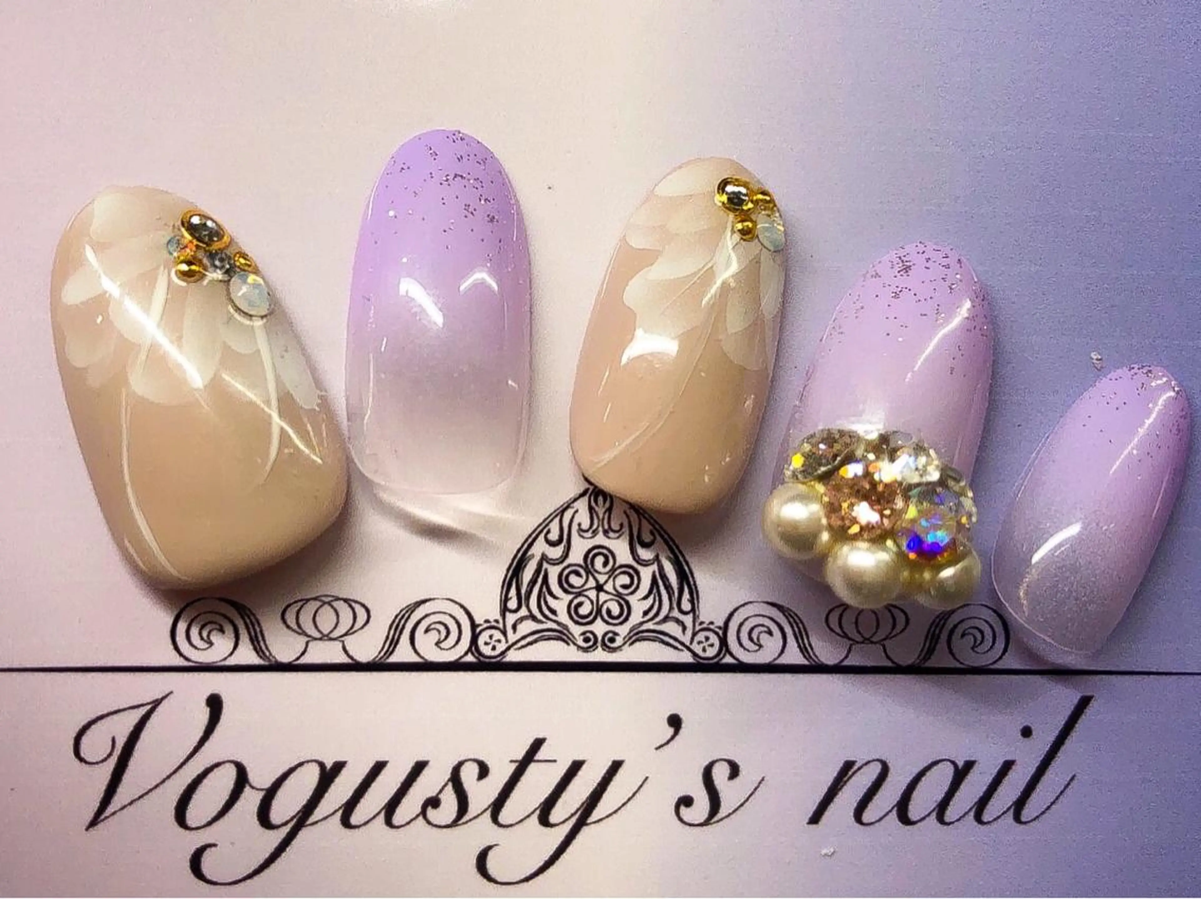 ネイル アートネイル ボガスティーズネイル 川崎店のネイルデザイン