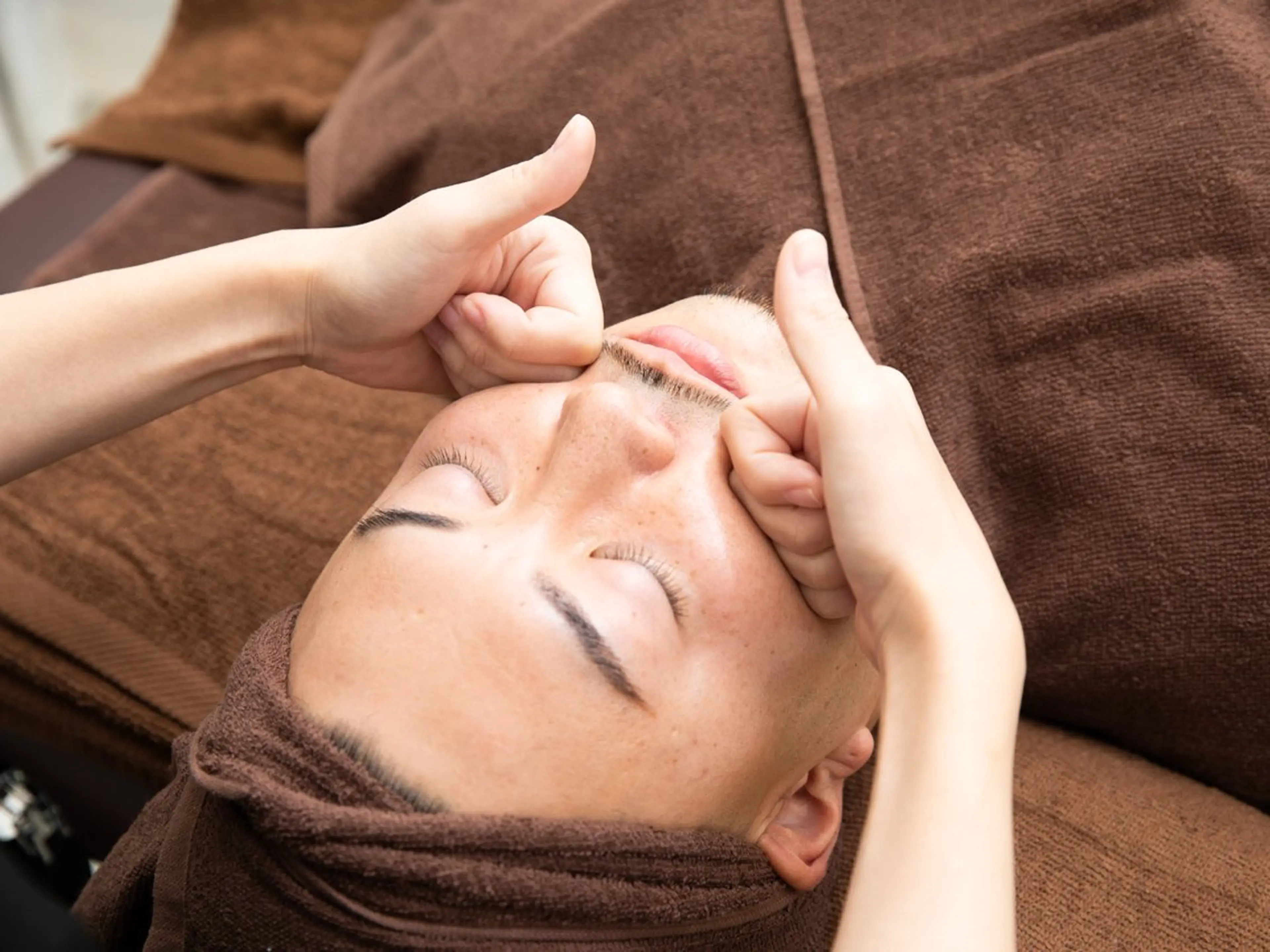 【当店人気No.1】深圧小顔コルギ＆リンパマッサージ90分の写真